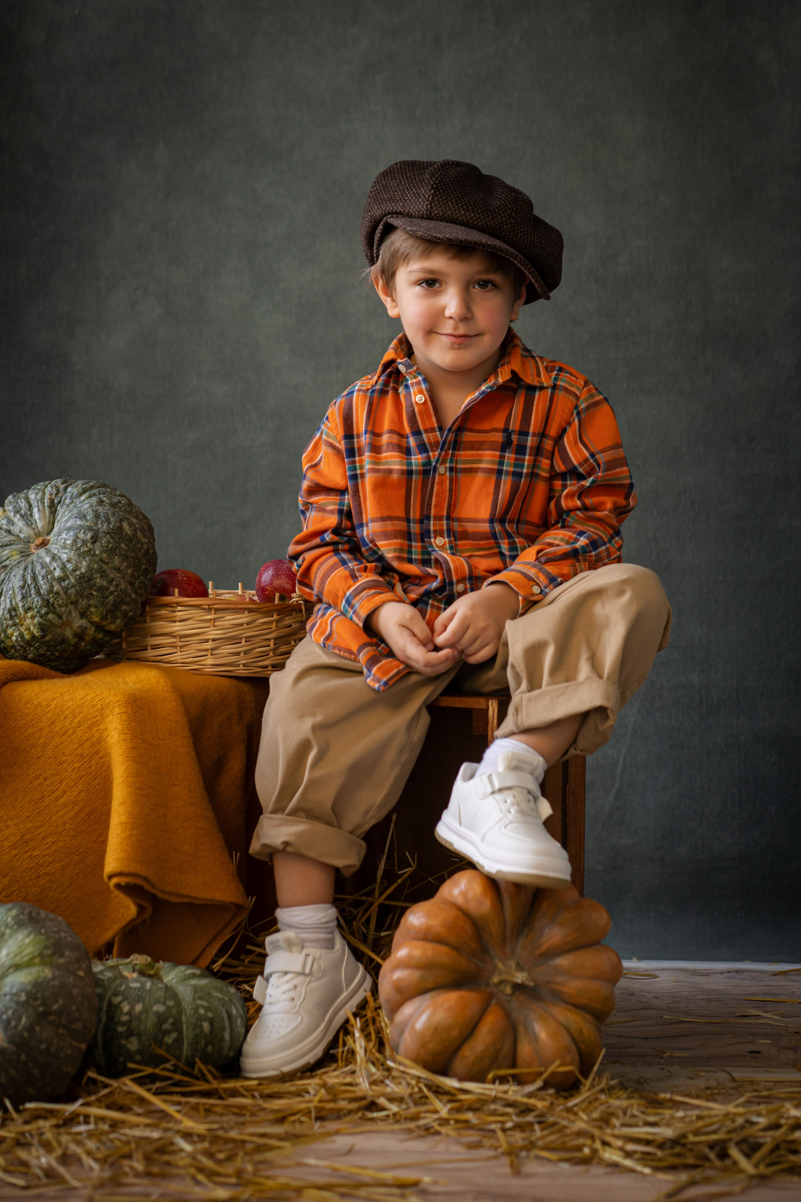 Осенняя съемка для детского сада. Фотограф в Кабардино-Балкарской республике, Нальчик, Инна Абакарова