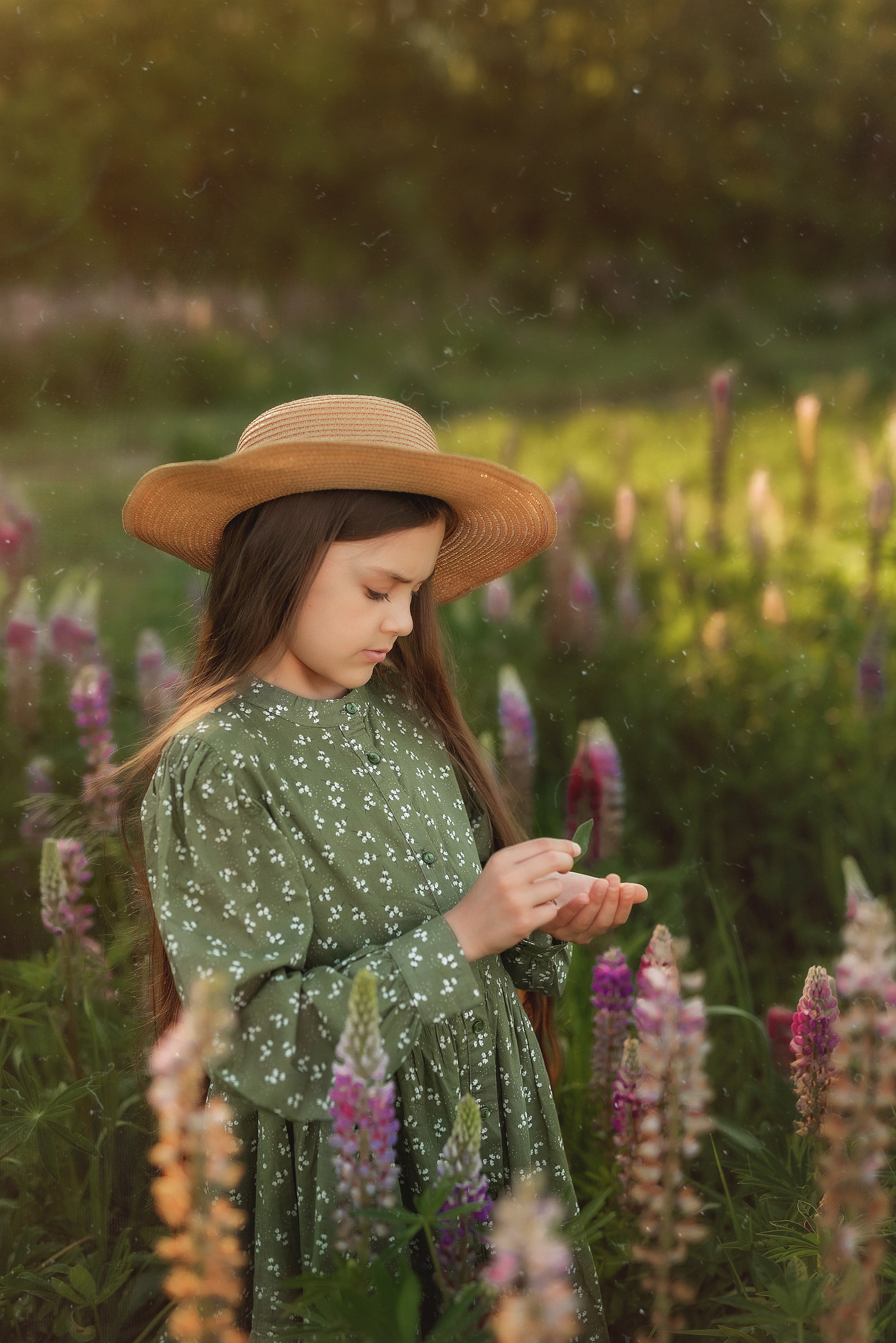 Фотосессия в люпинах. Семейный, детский фотограф в Воронеже Анна Никитина