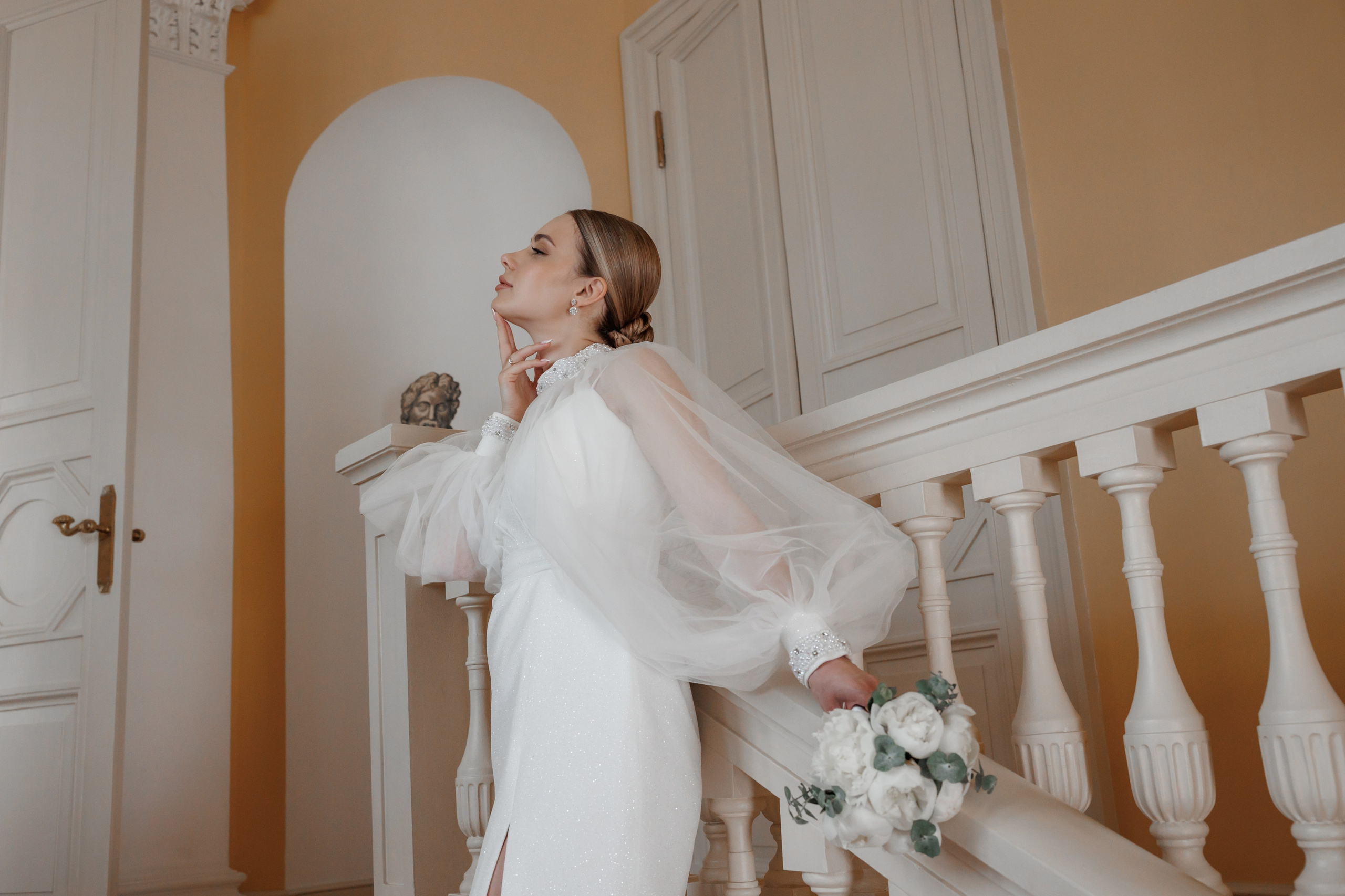 Анна и Сергей, Особняк Муравьевых-Апостолов, прогулка по ВДНХ, ресторан «Домик в саду». Свадебный и репортажный фотограф (Москва, Королев и другие)