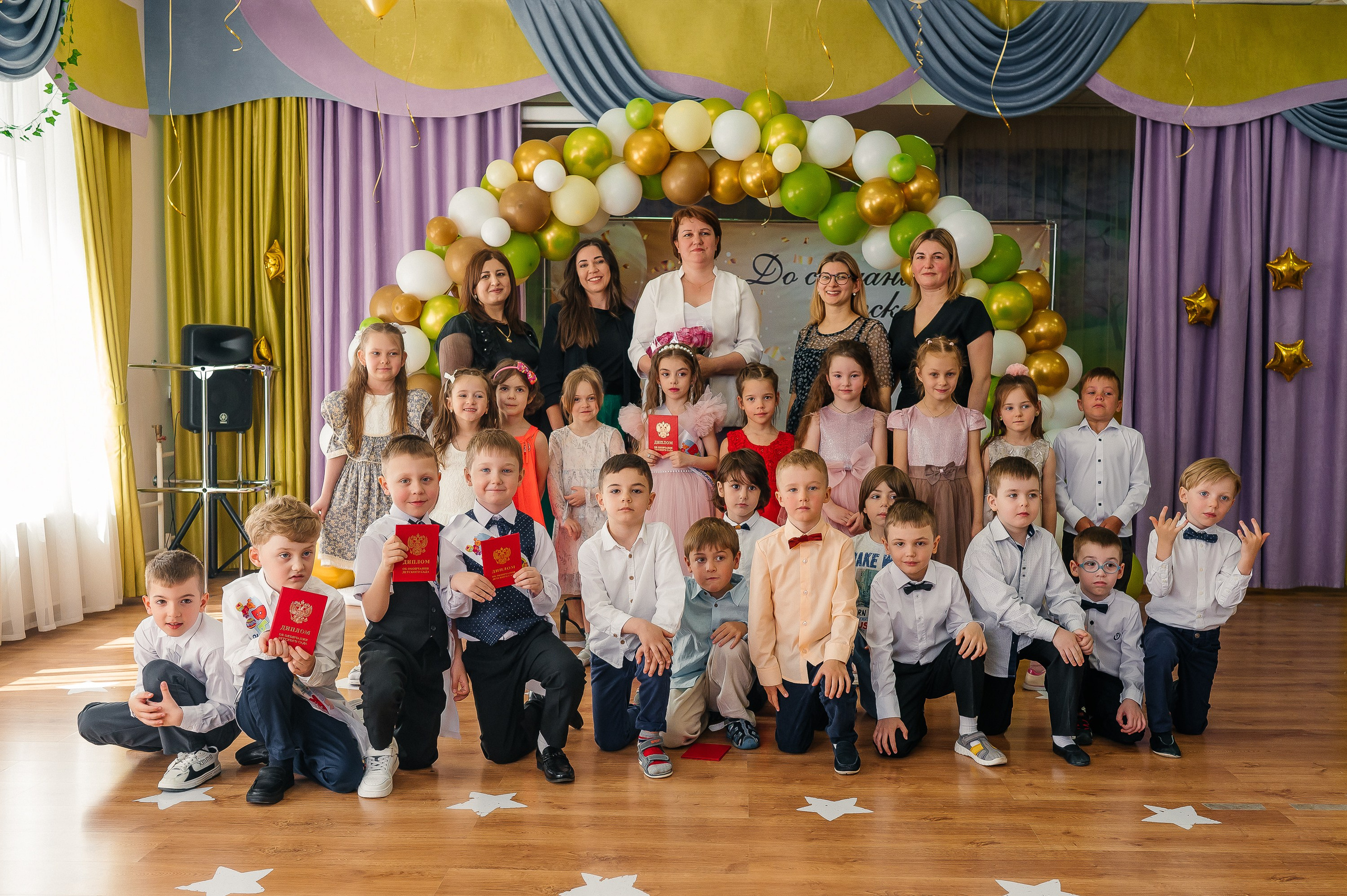 Выпускной в детском саду. Семейный фотограф Одинцово Москва Кулакова Екатерина