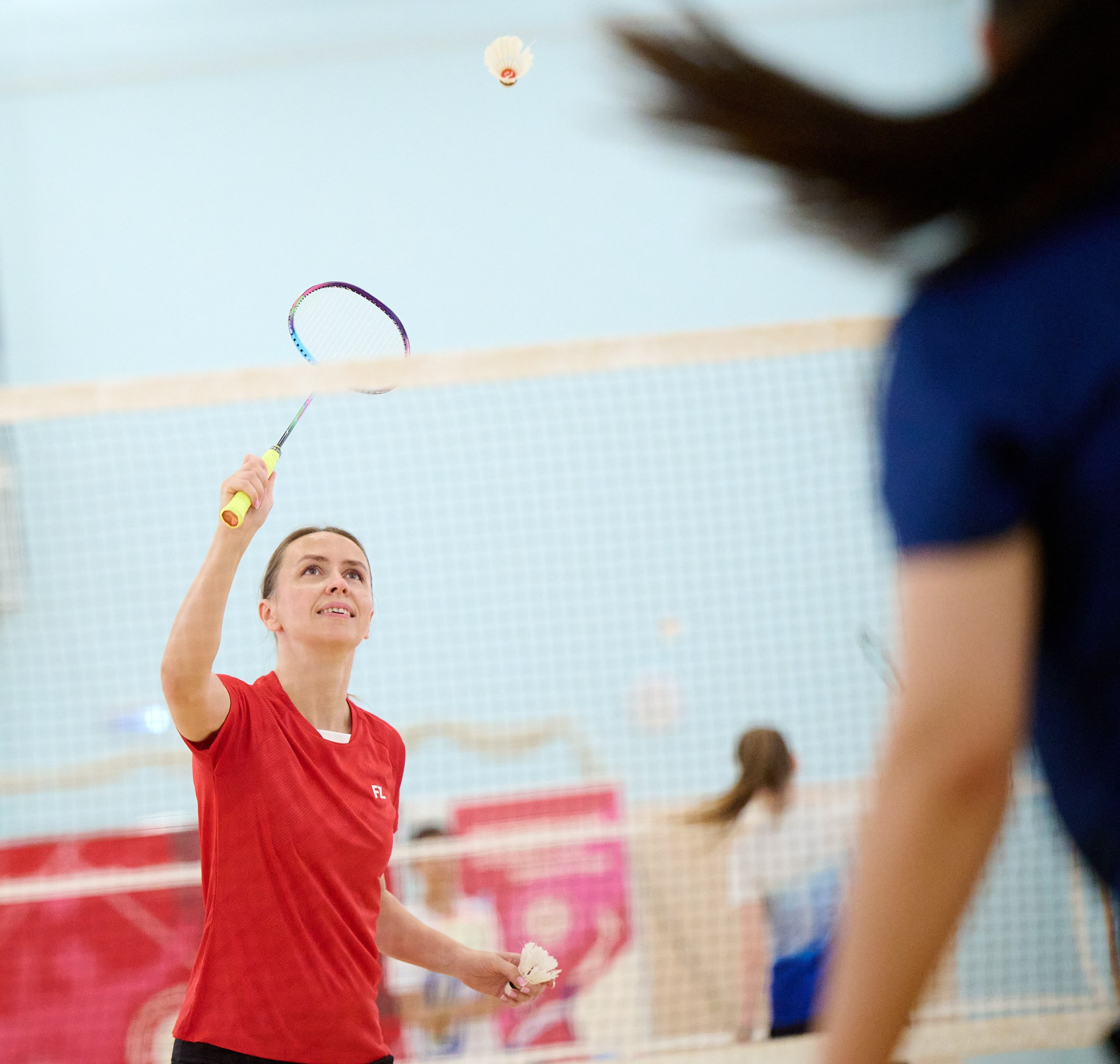 Бадминтон. Мастер-класс Любови Сухановой. Ижевск. 20.07.2024. Спортивный репортажный фотограф в Ижевске Сергей Мерзляков