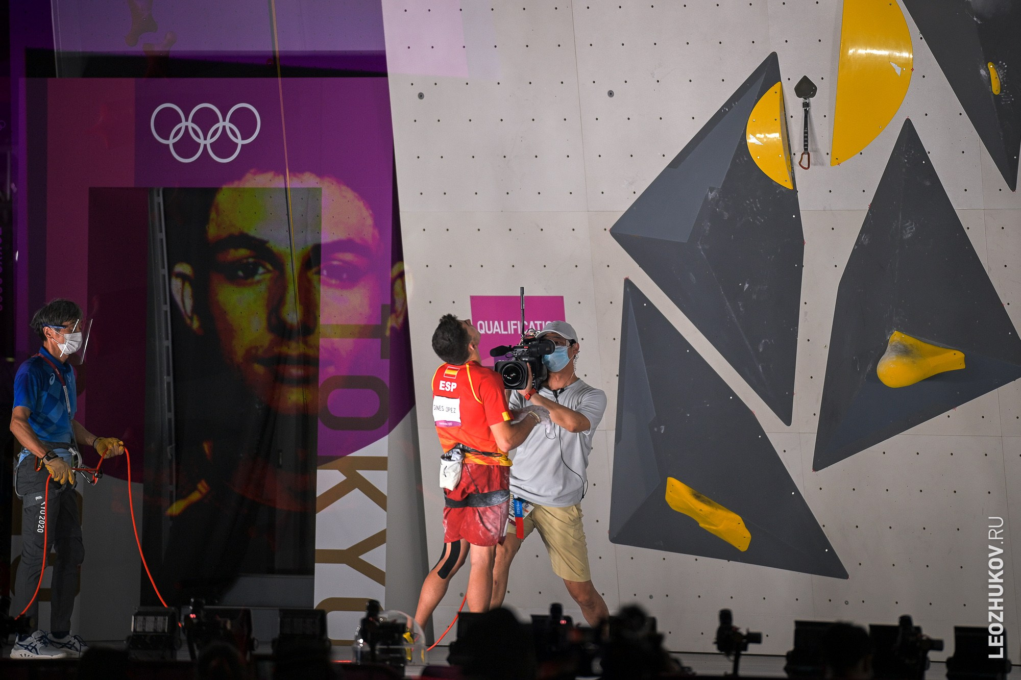 Tokyo-2020 Olympic games. Sports photographer Leonid Zhukov