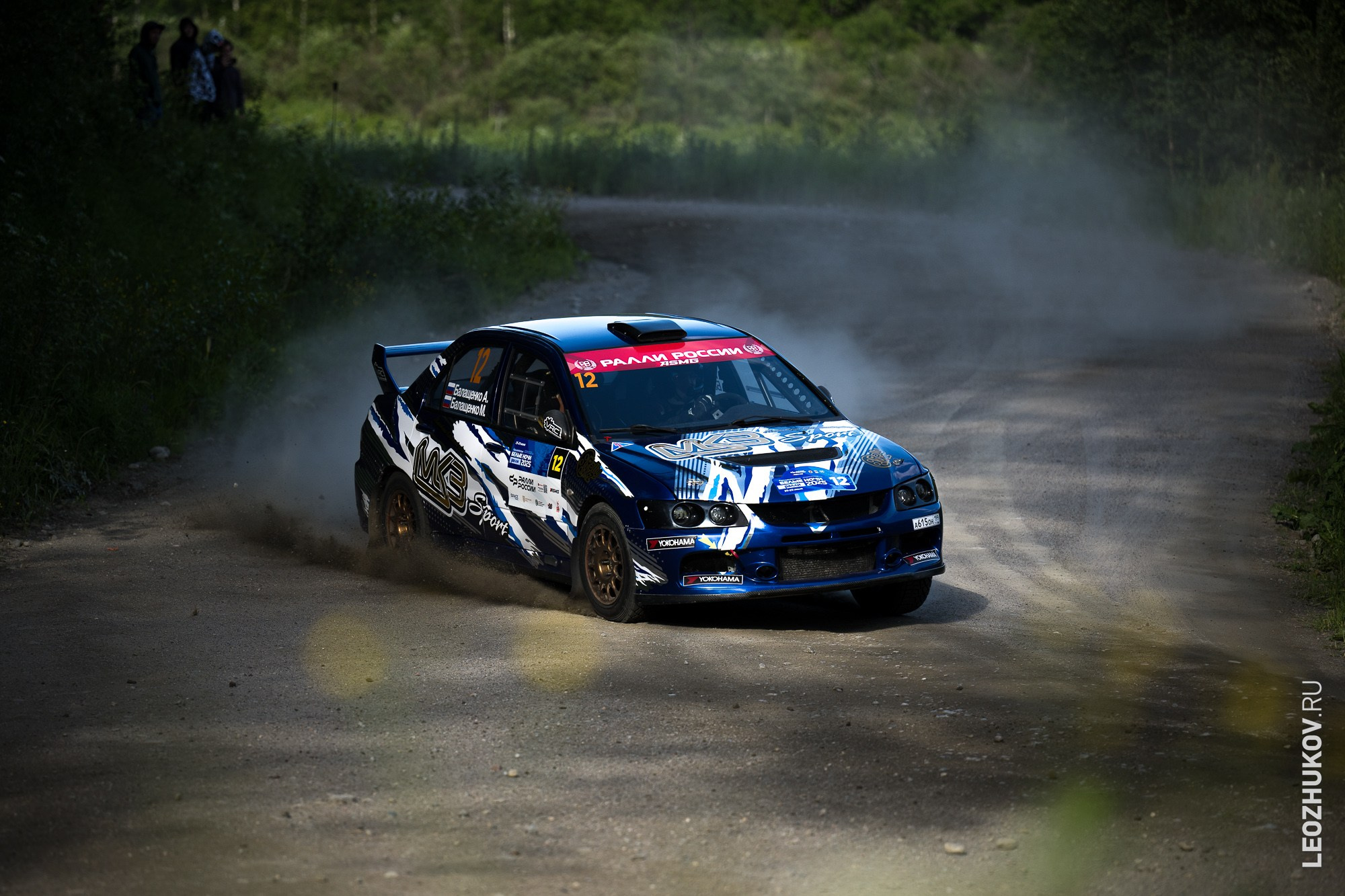 White nights rally 2025. Sports photographer Leonid Zhukov