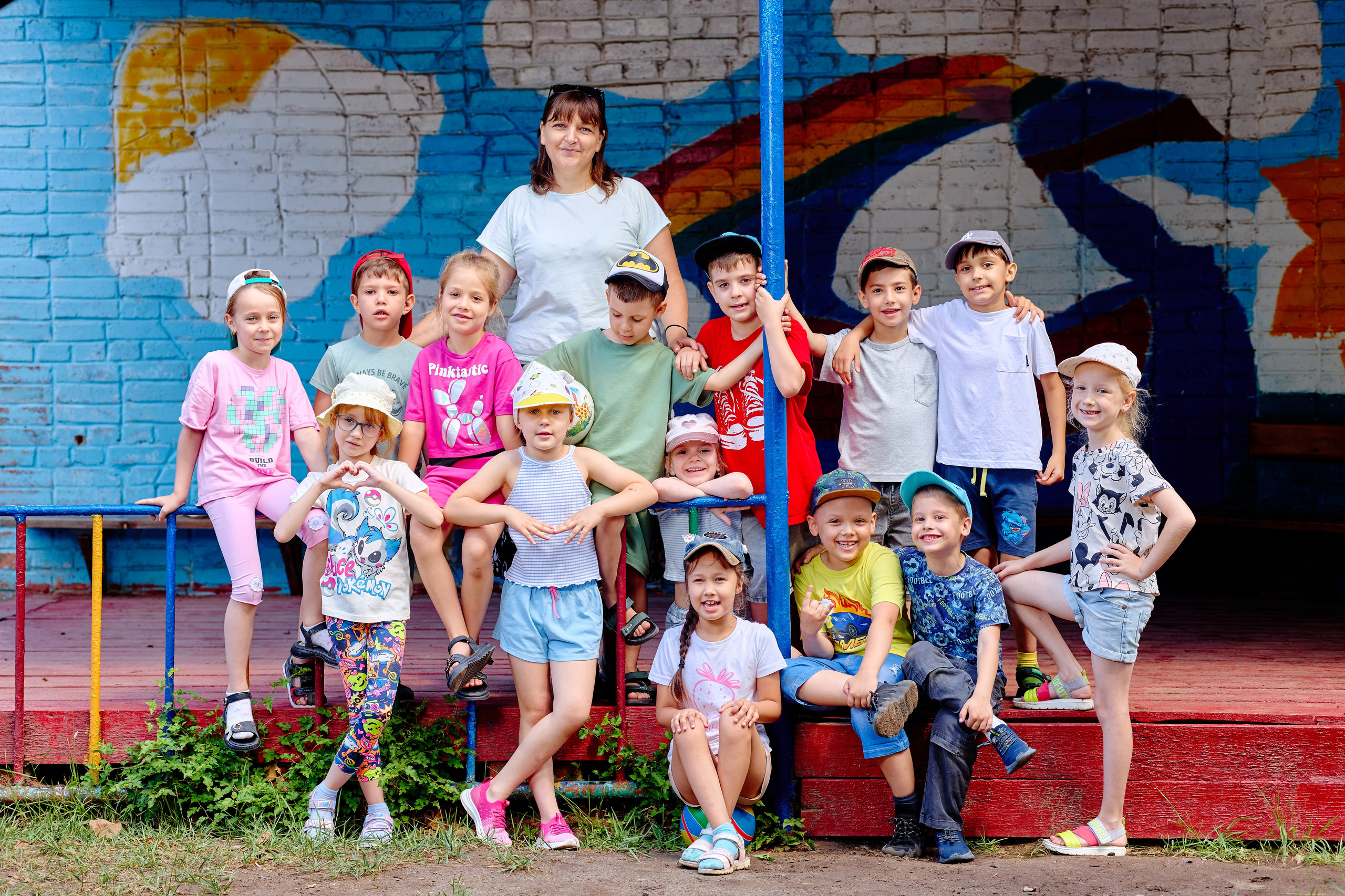 Пример летней съемки в детском саду № 92 Старшая группа Радуга. Фотограф Выпускные альбомы Таганрог Сергей Коробченко