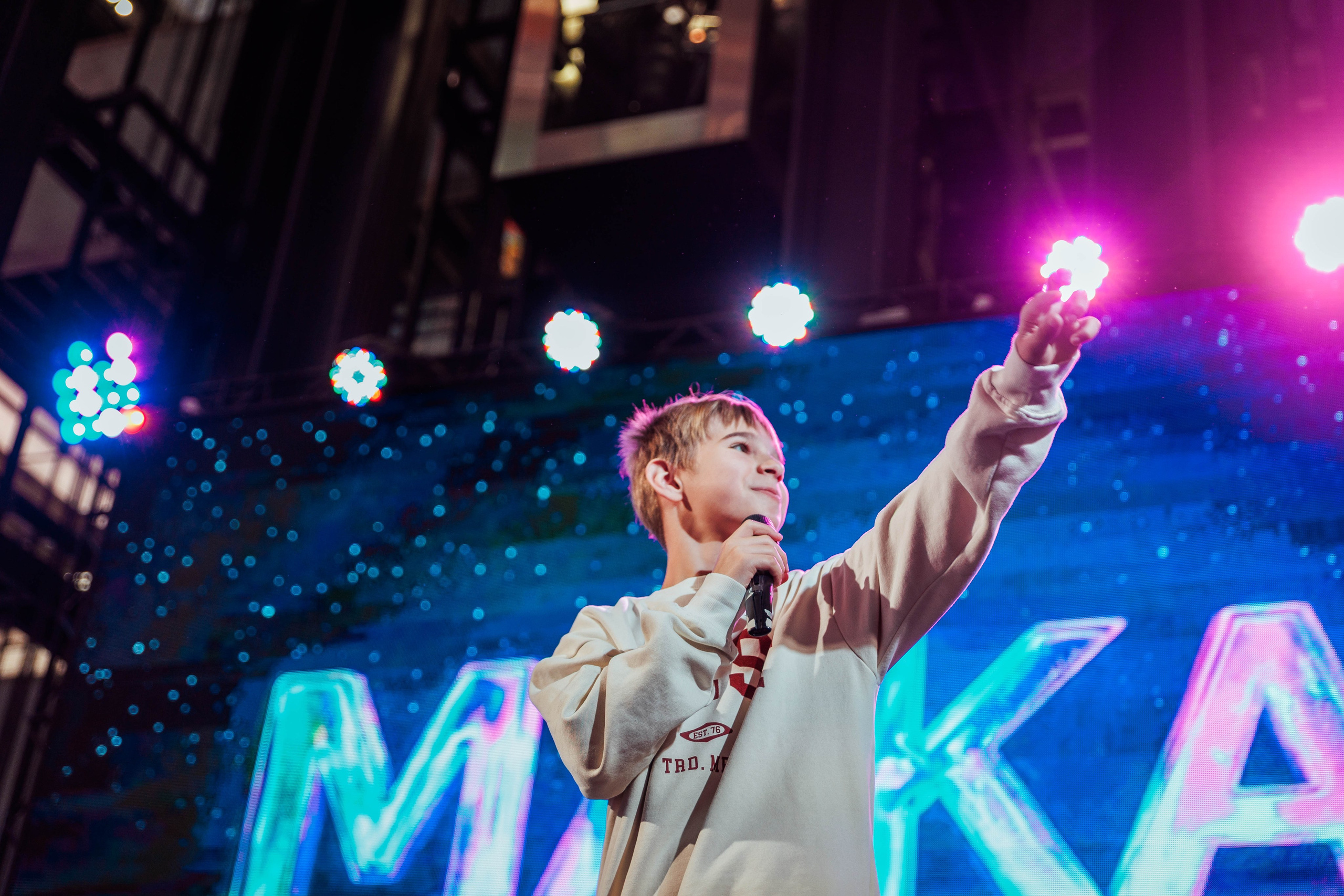 КОНЦЕРТ ДЕТСКИХ БЛОГЕРОВ. СтешОК, Макар Давыдов и другие ребята. Фотограф Нижний Новгород Игнатьева Виктория