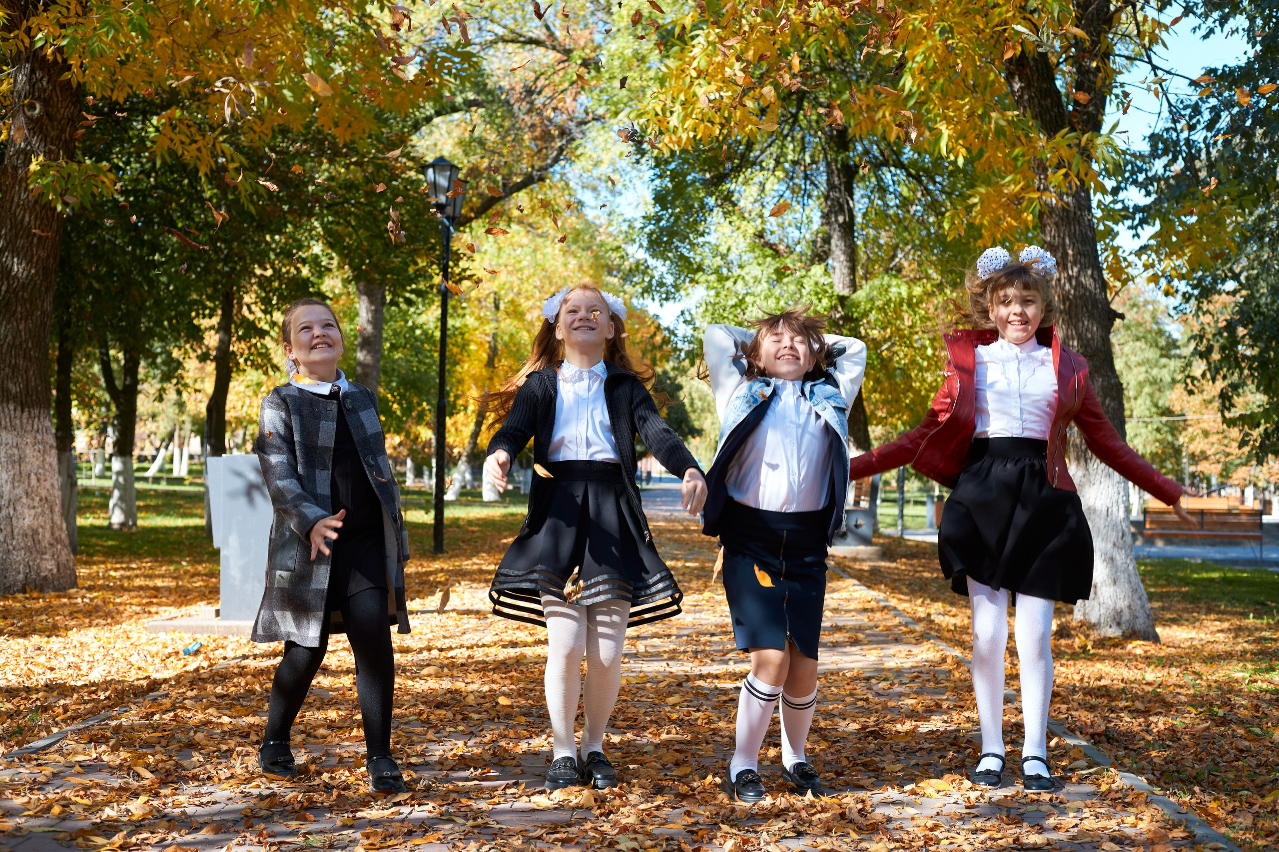 Съёмки в парке. Выпускные фотоальбомы Тацинская