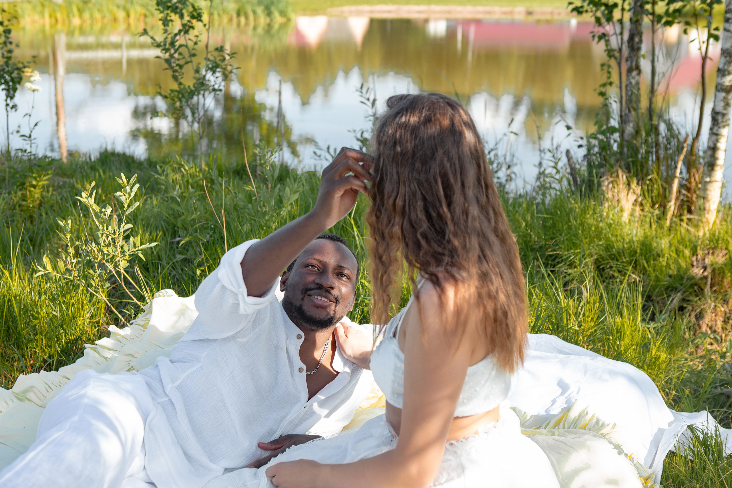 Необычная свадебная фотосессия в Москве с лошадьми