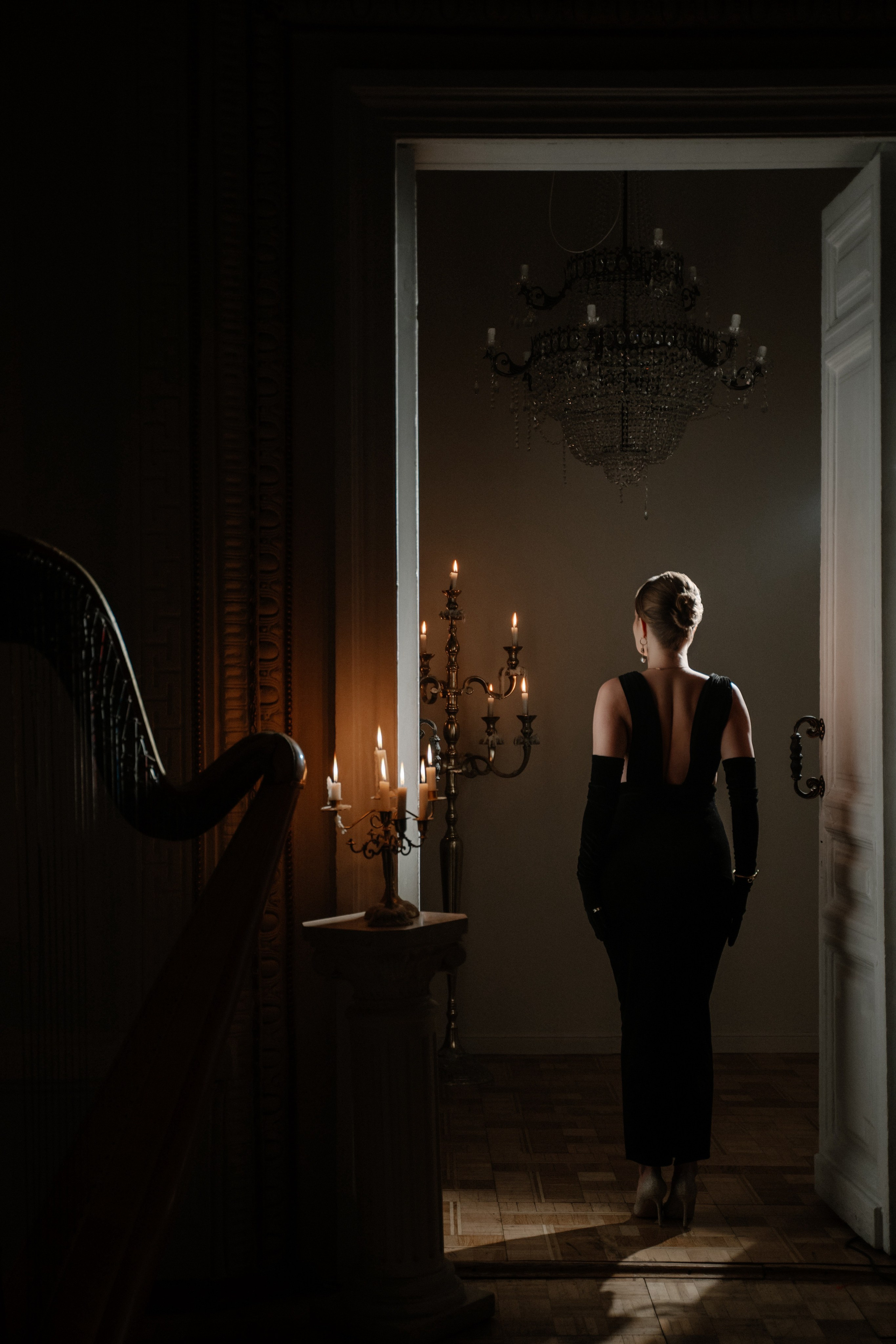 Вечер при свечах. Портретный фотограф в Москве
