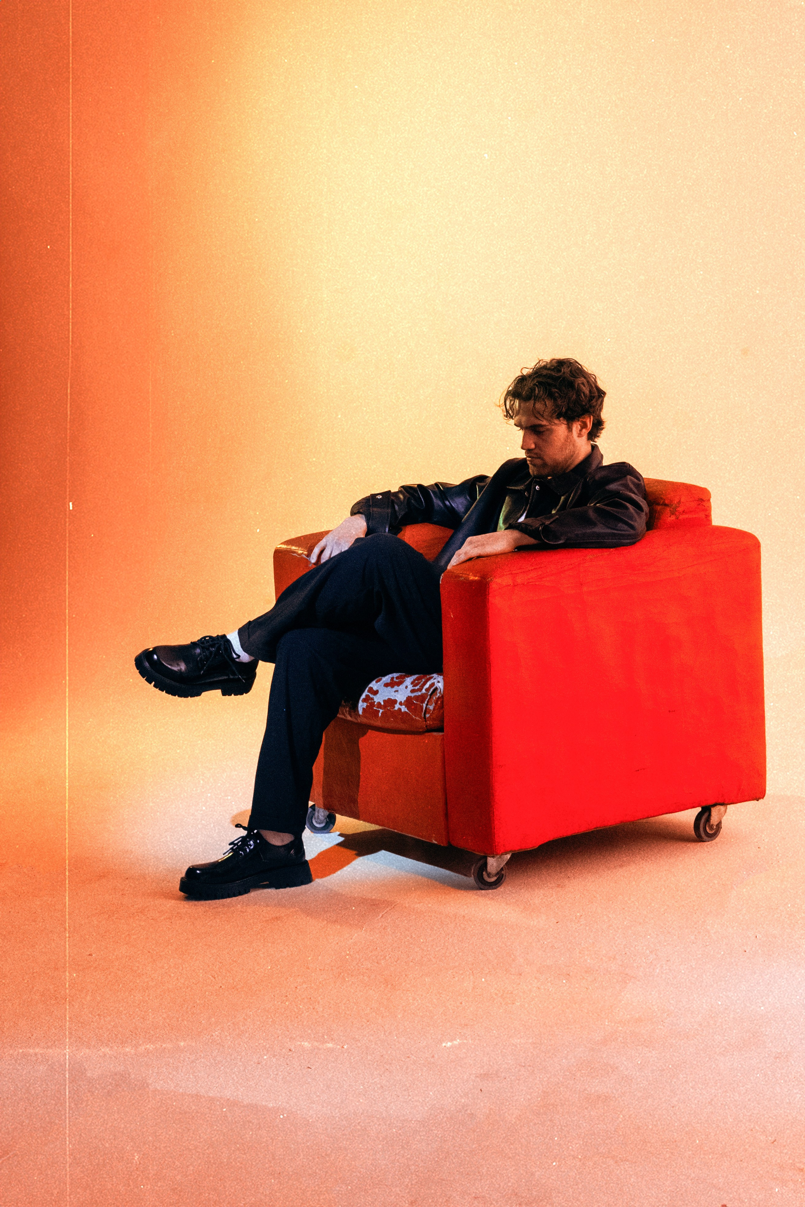 Кирилл сьемки клипа «Боль»