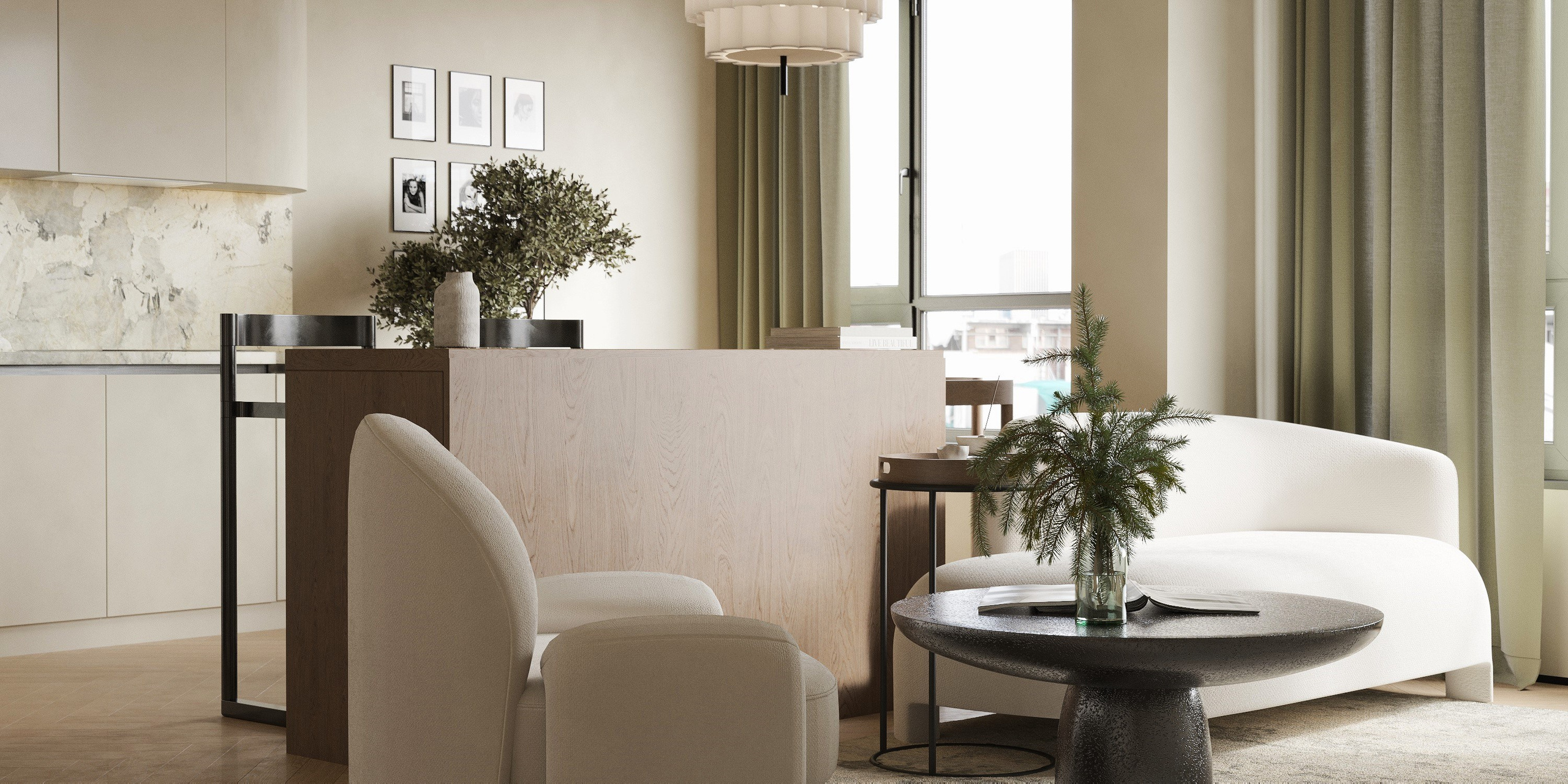 3д визуализация ЖК Роттердам кв 80 м². Ксения. 3D‑визуализатор