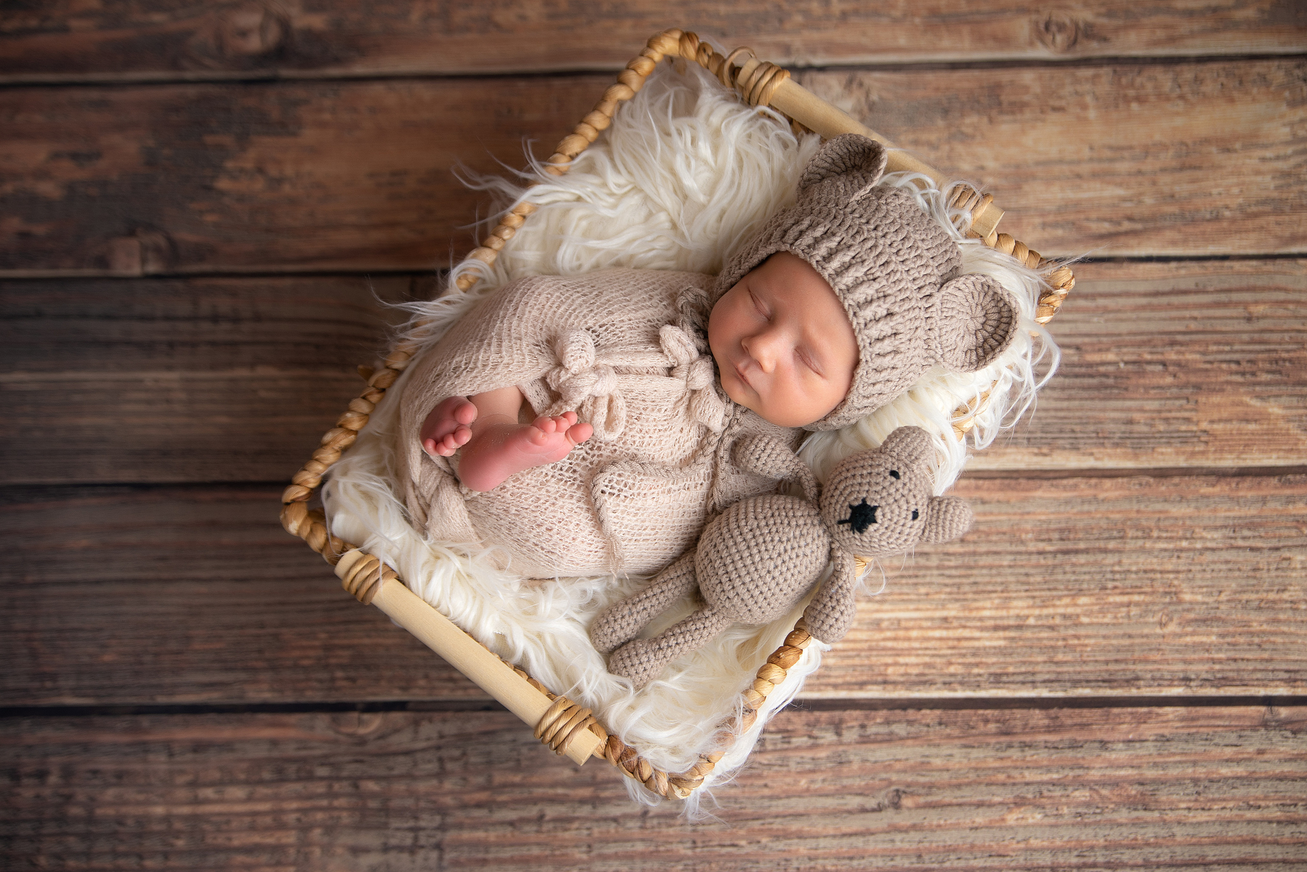 Новорожденные. Фотограф в Новосибирске