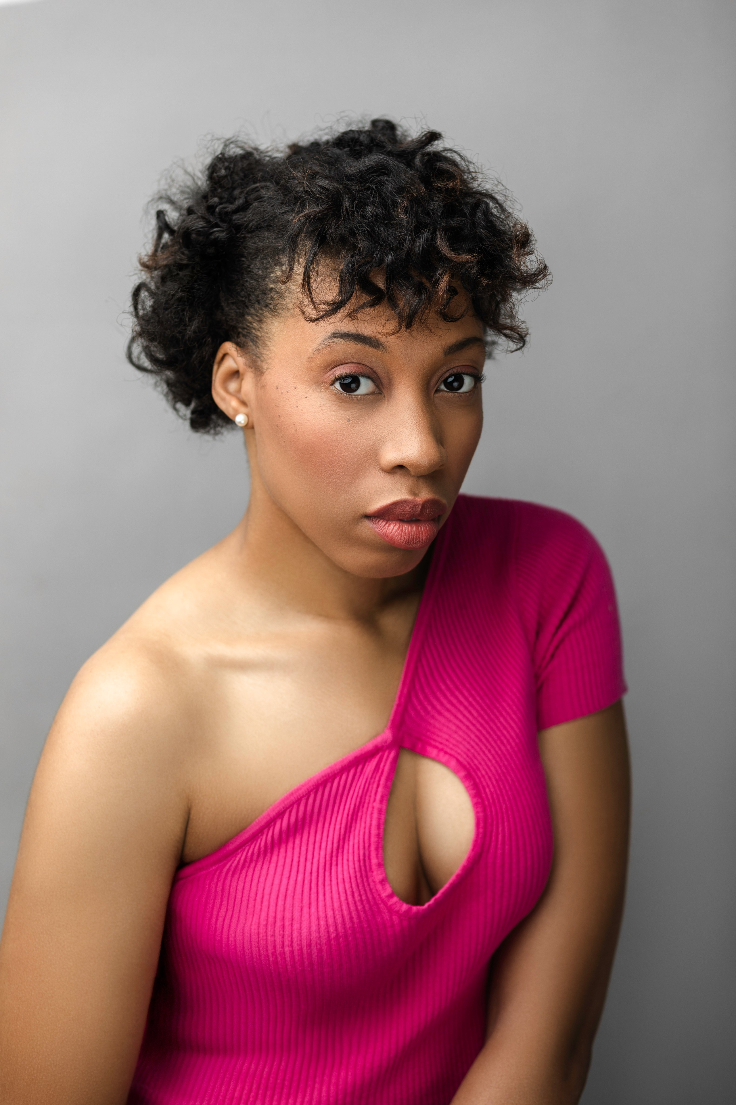 Headshot. Retusher Maryia Buhai