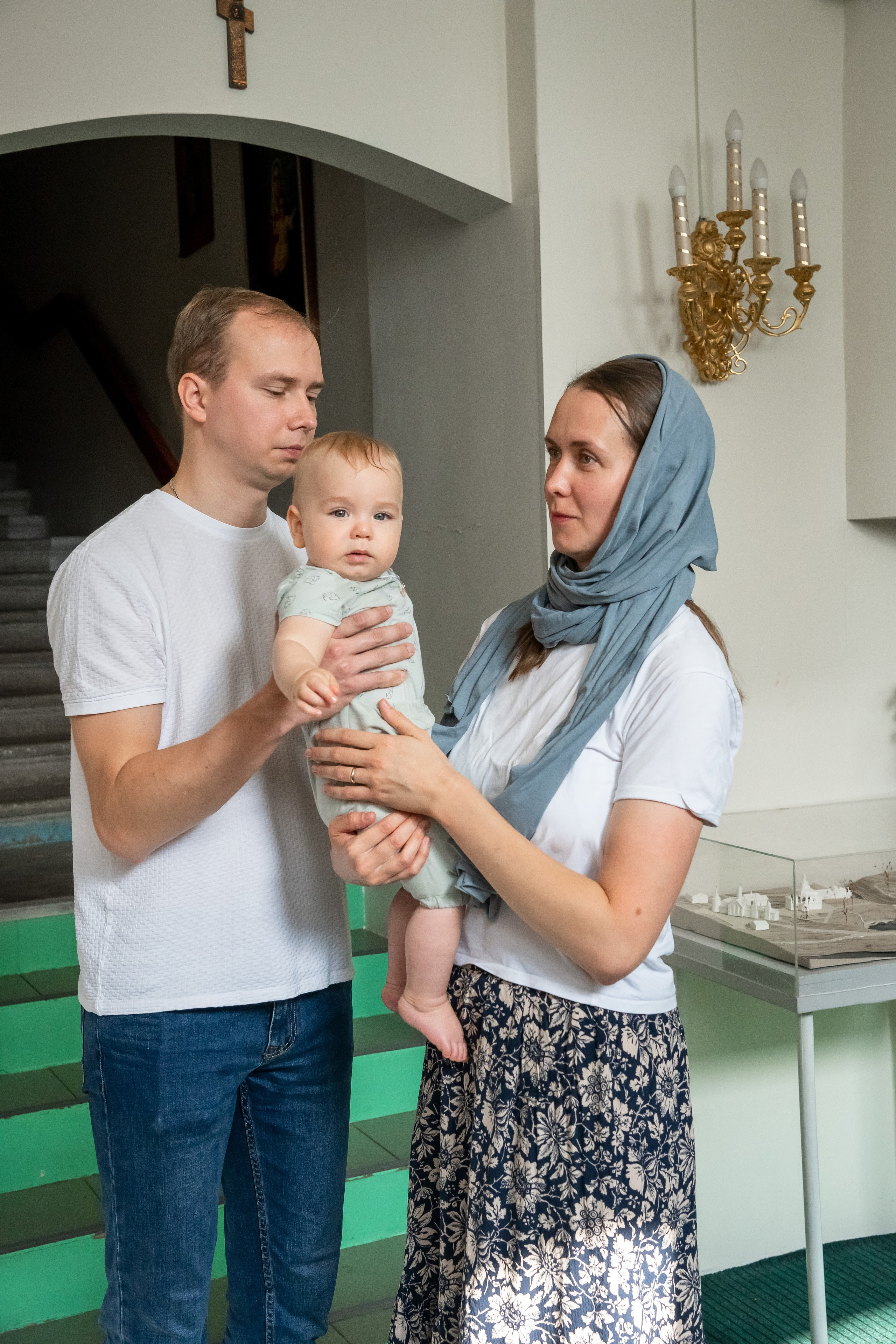 Крещение Савелия. Студийный и портретный фотограф в САНКТ-ПЕТЕРБУРГЕИрина Махаон