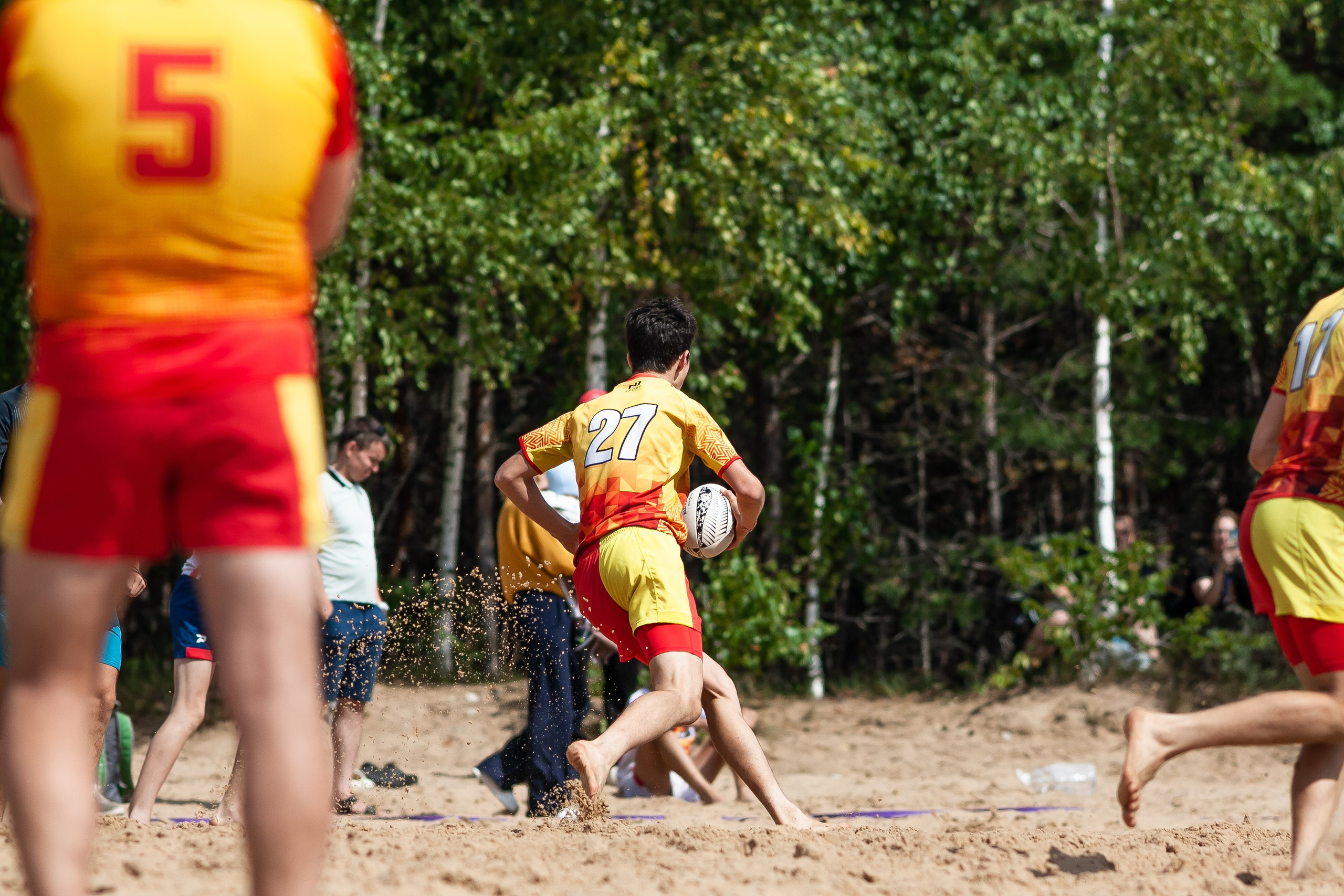 «Кубок «Молота» по пляжному Регби. Фотография