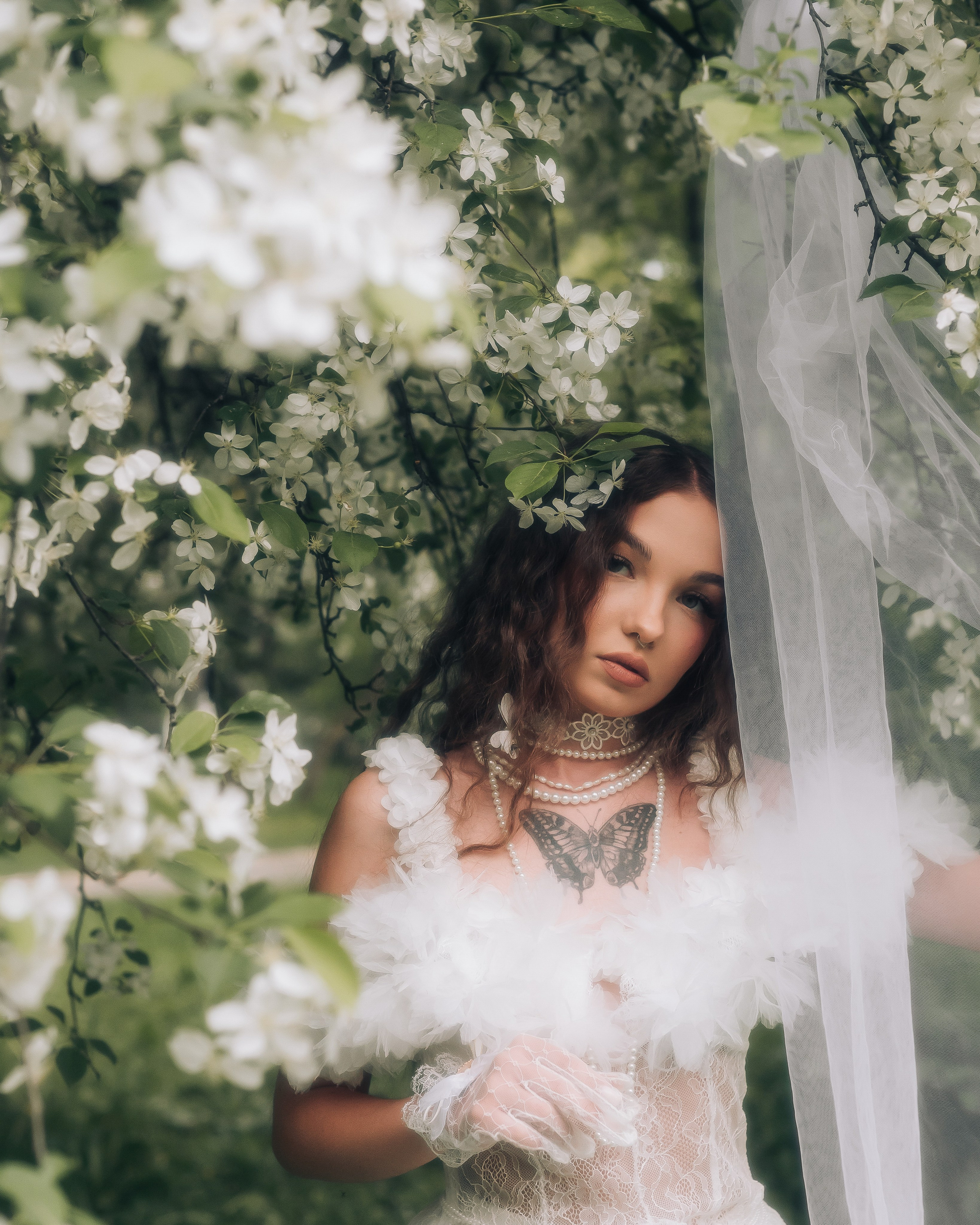 Фотосессия в цветении в Кузбасском парке г. Кемерово