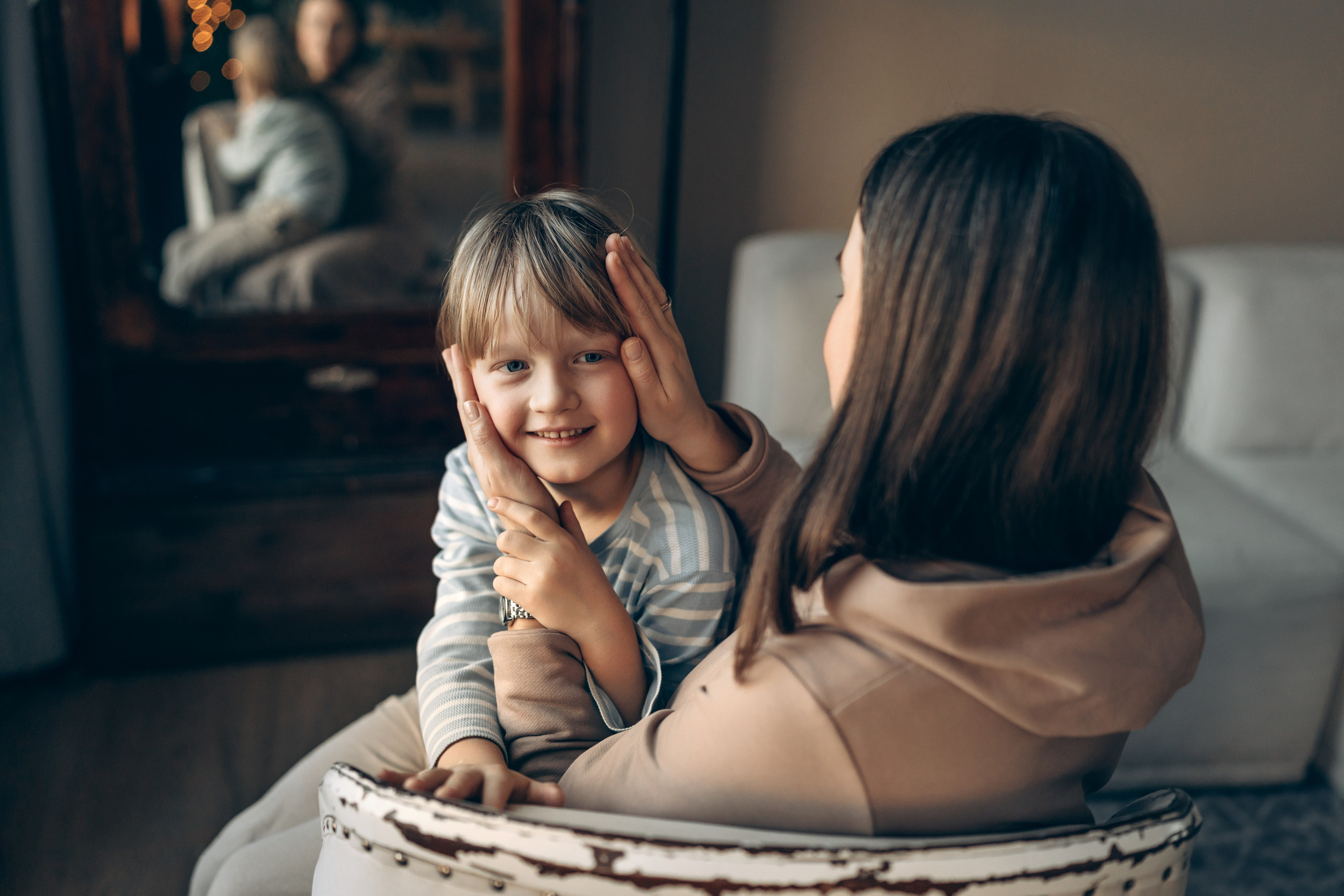 Семейная фотосессия в студии. Детский, семейный и ньюборн фотограф в Москве Юлия Шуарт