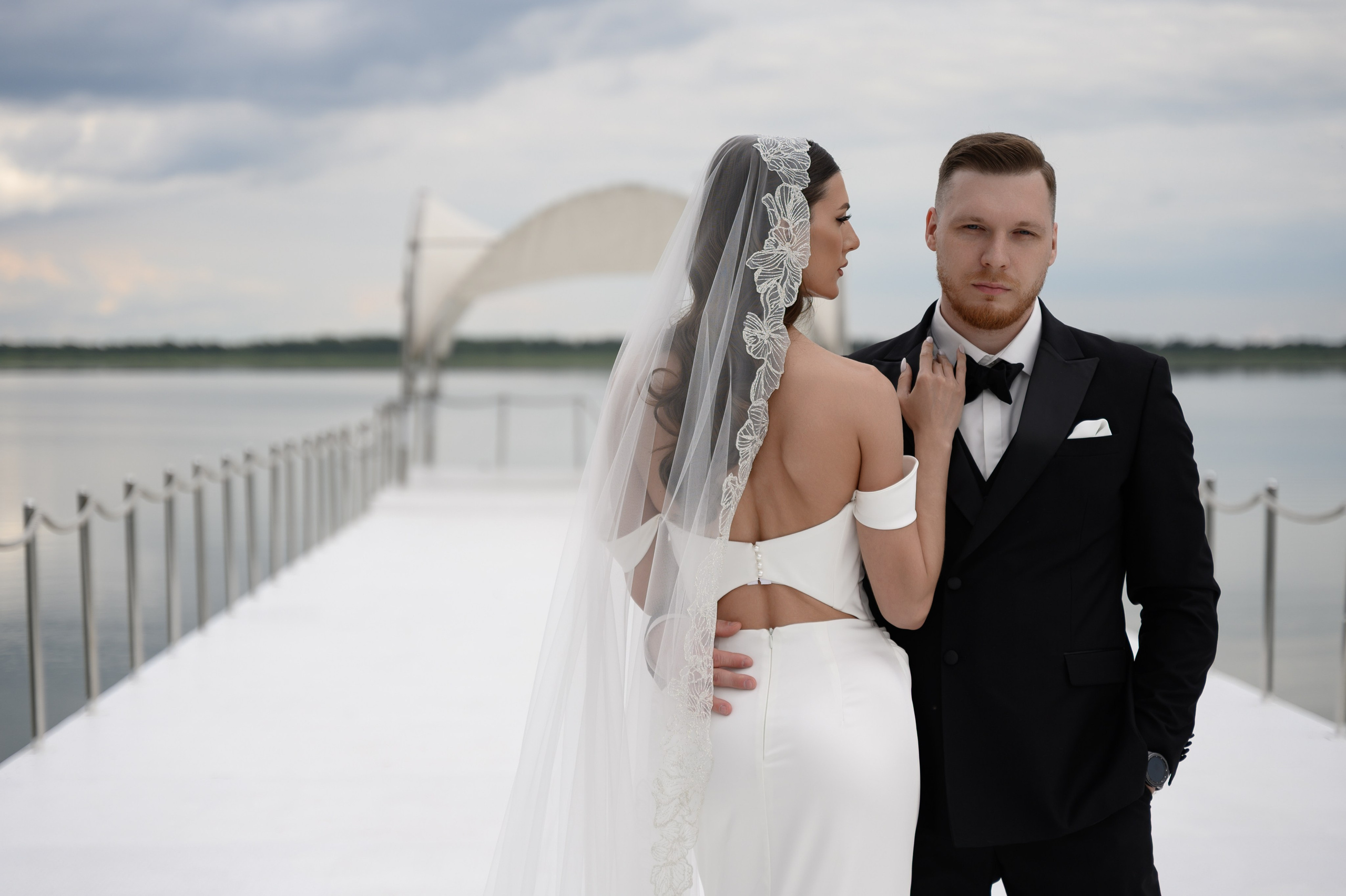 Женя & Марина, Загородная Свадьба на берегу озера. Свадебный фотограф Тюмень Анастасия Битная