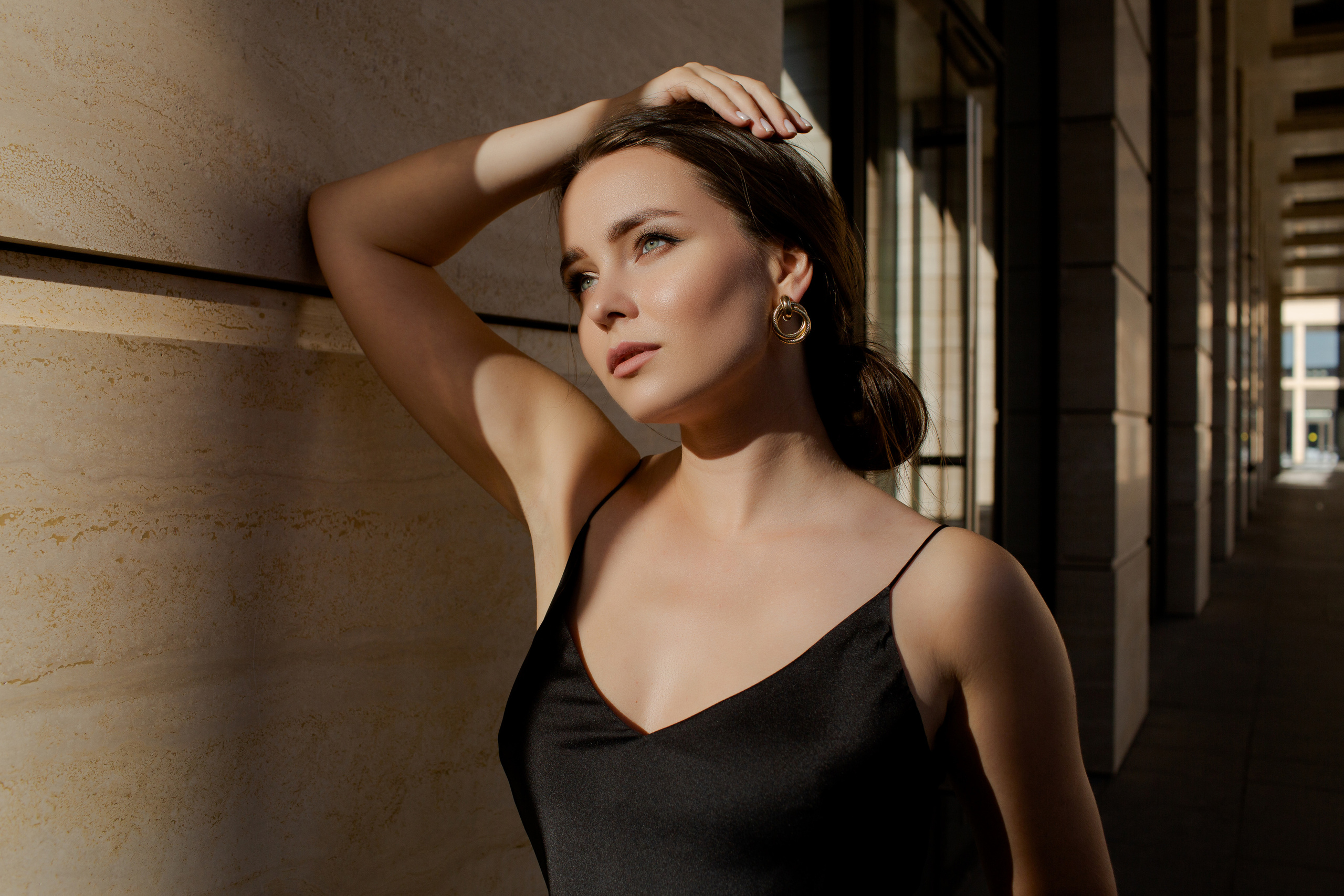 городской портрет девушки