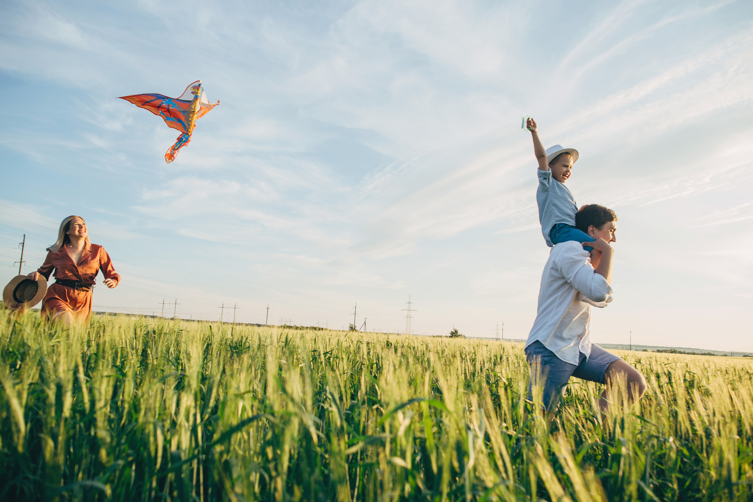 Воздушный змей. Свадебный и семейный фотограф в Самаре Посконнова Анна