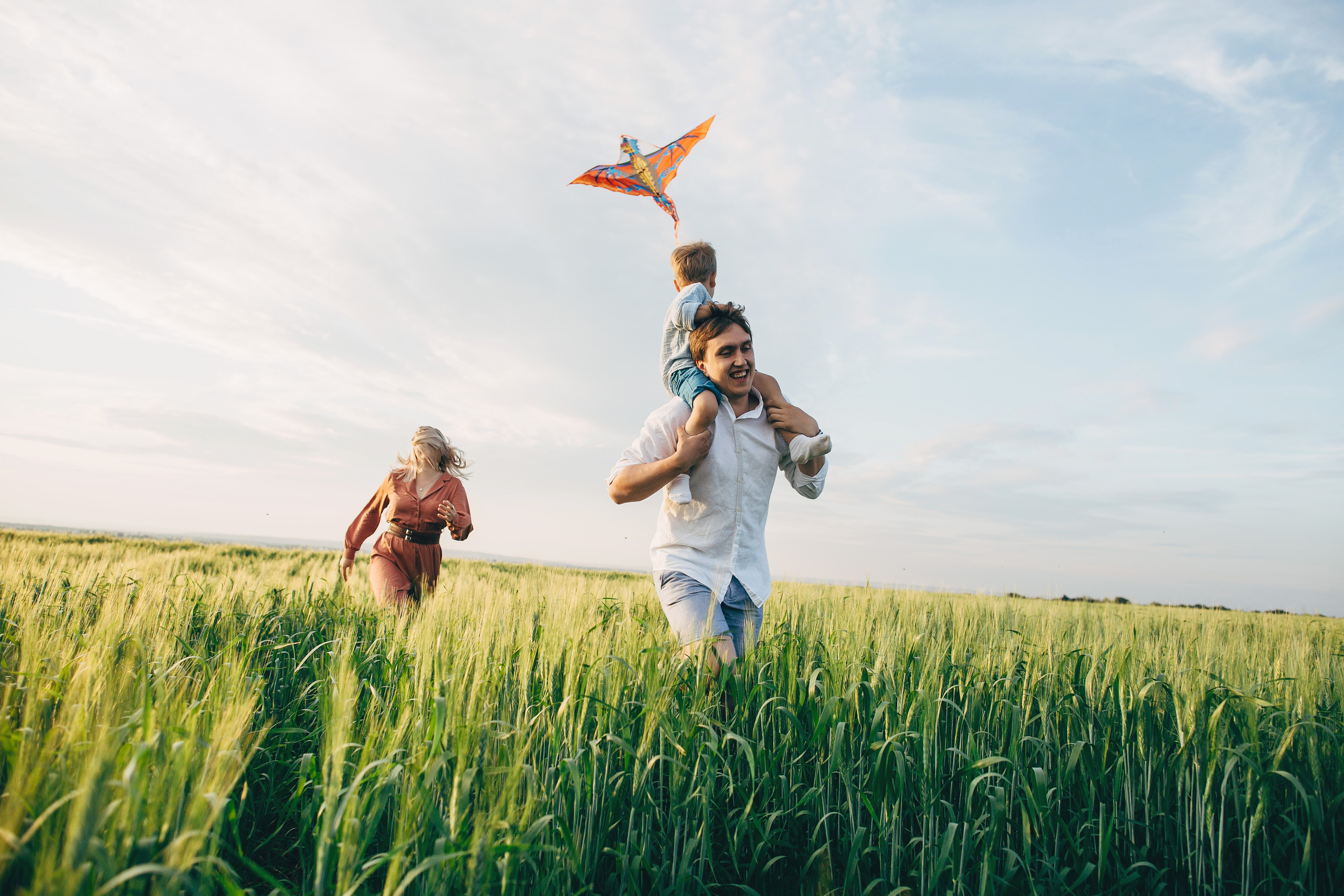 Воздушный змей. Свадебный и семейный фотограф в Самаре Посконнова Анна