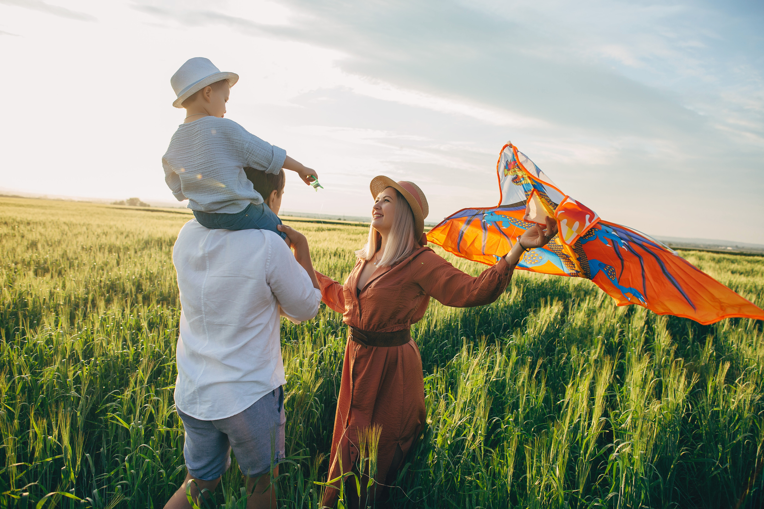 Воздушный змей. Свадебный и семейный фотограф в Самаре Посконнова Анна