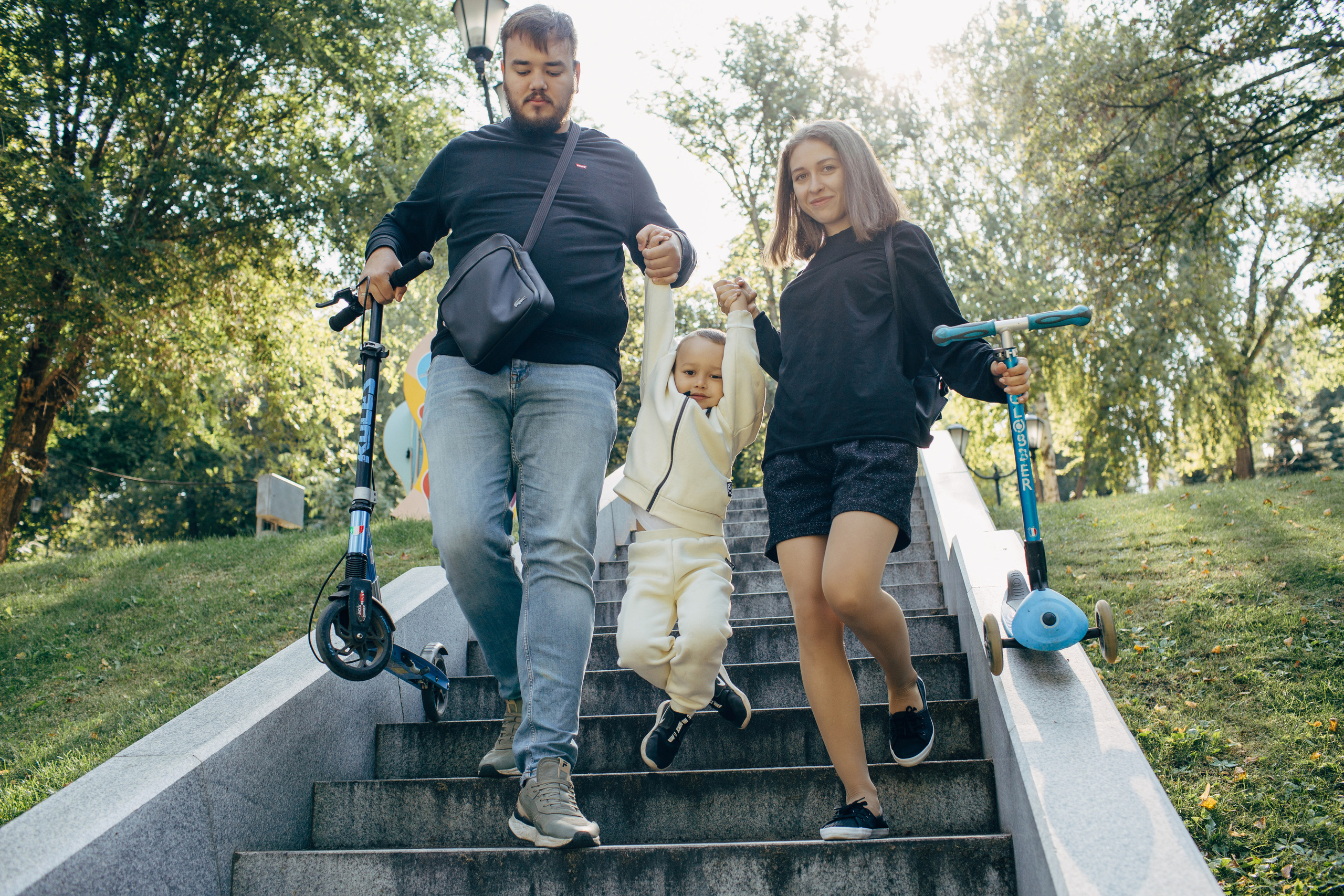 Саша, Маша и Слава. Свадебный и семейный фотограф в Самаре Посконнова Анна