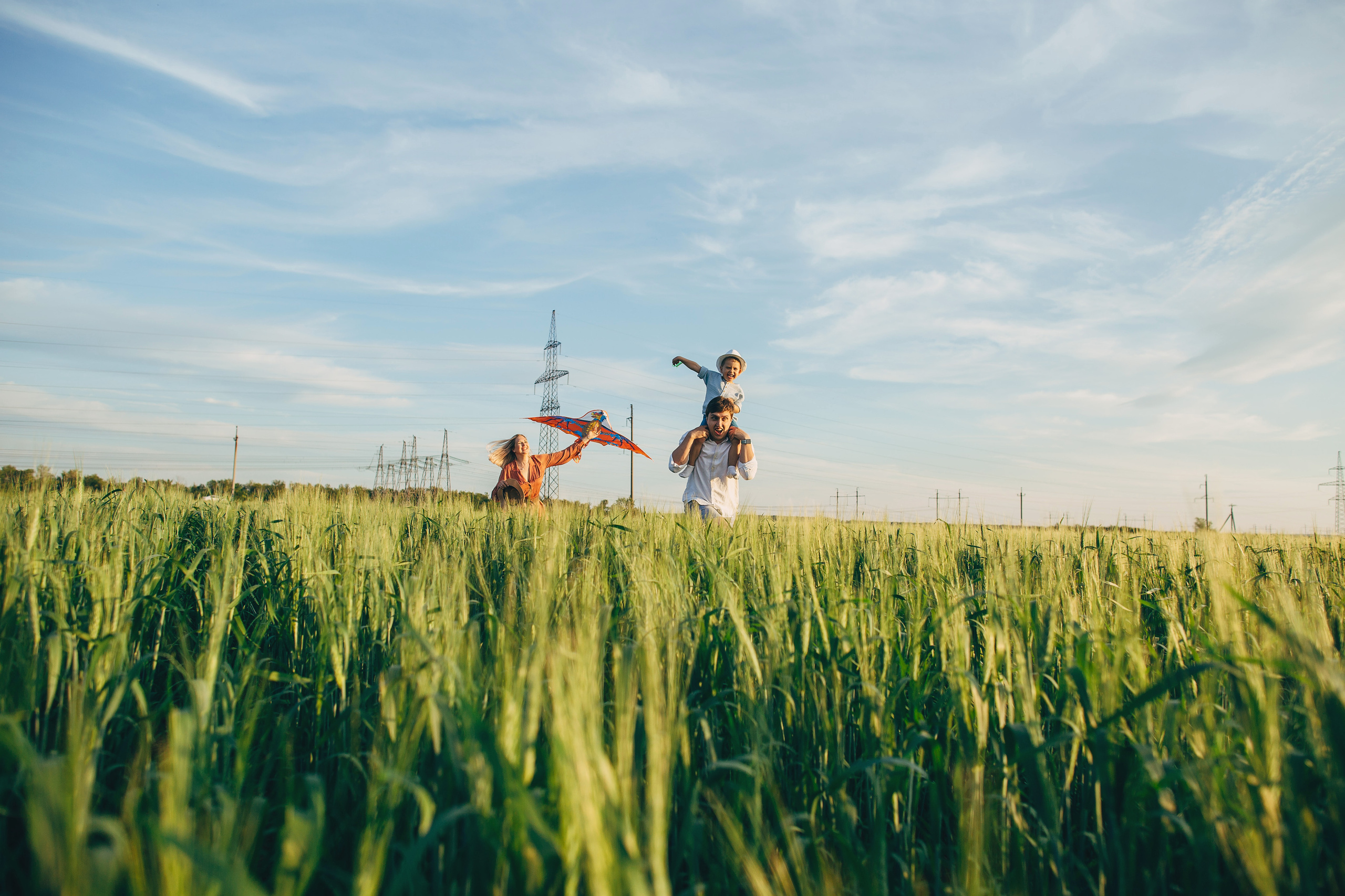 Воздушный змей. Свадебный и семейный фотограф в Самаре Посконнова Анна