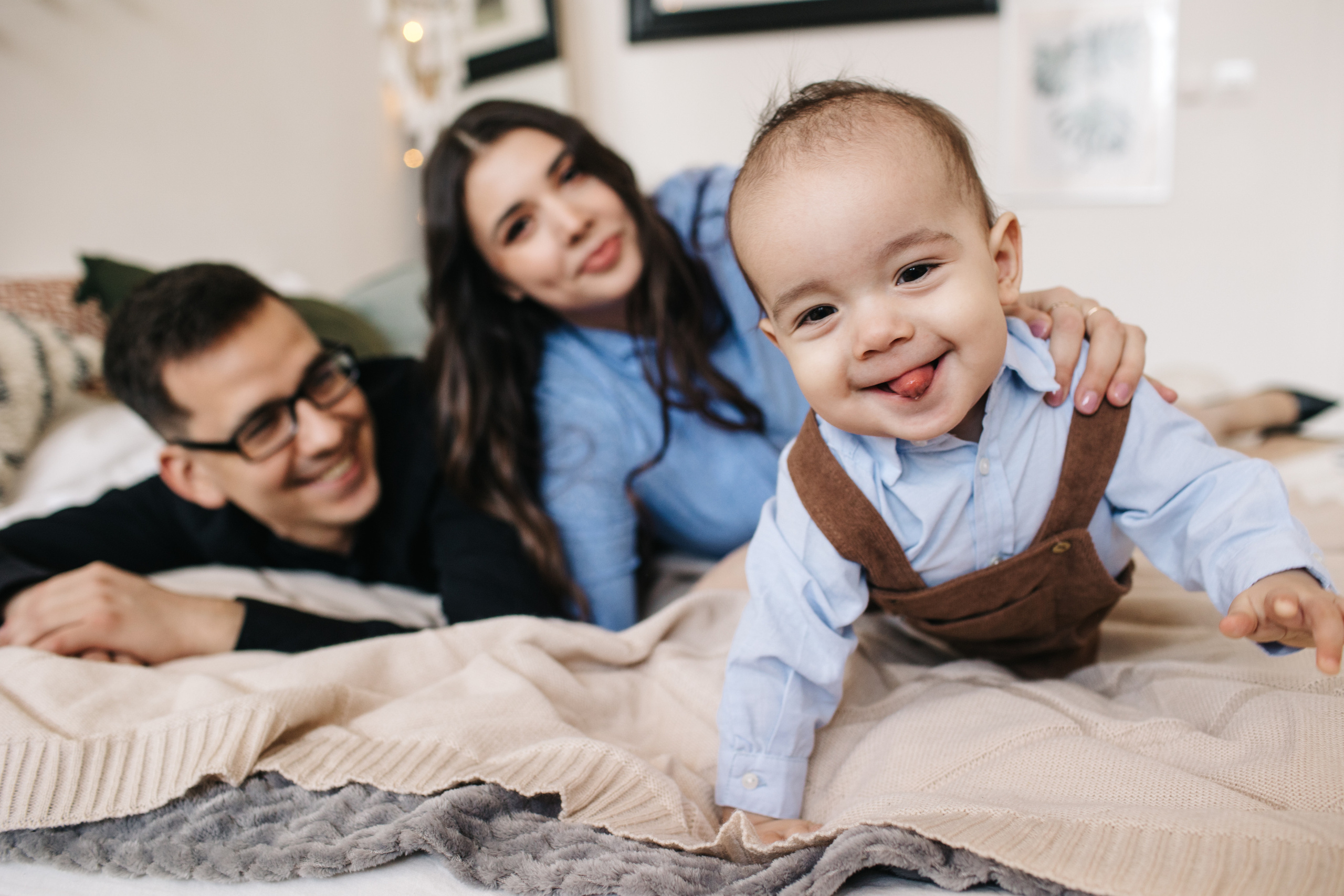 Миша, Оля и Лев. Свадебный и семейный фотограф в Самаре Посконнова Анна