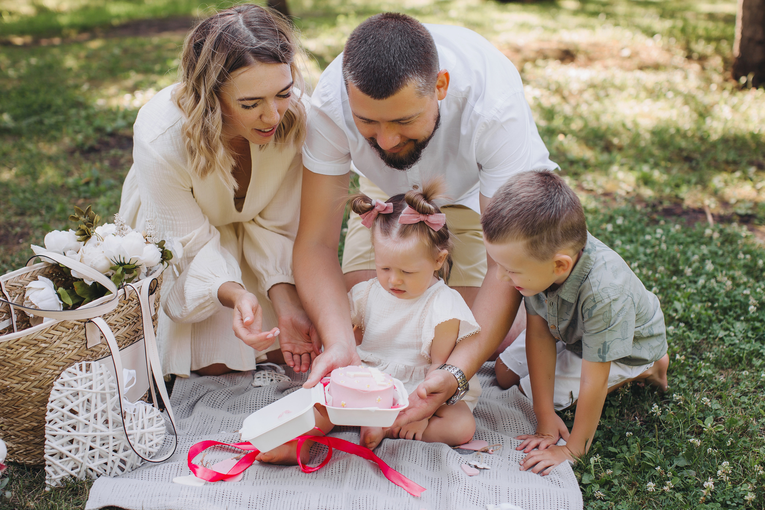 1 годик. Свадебный и семейный фотограф в Самаре Посконнова Анна