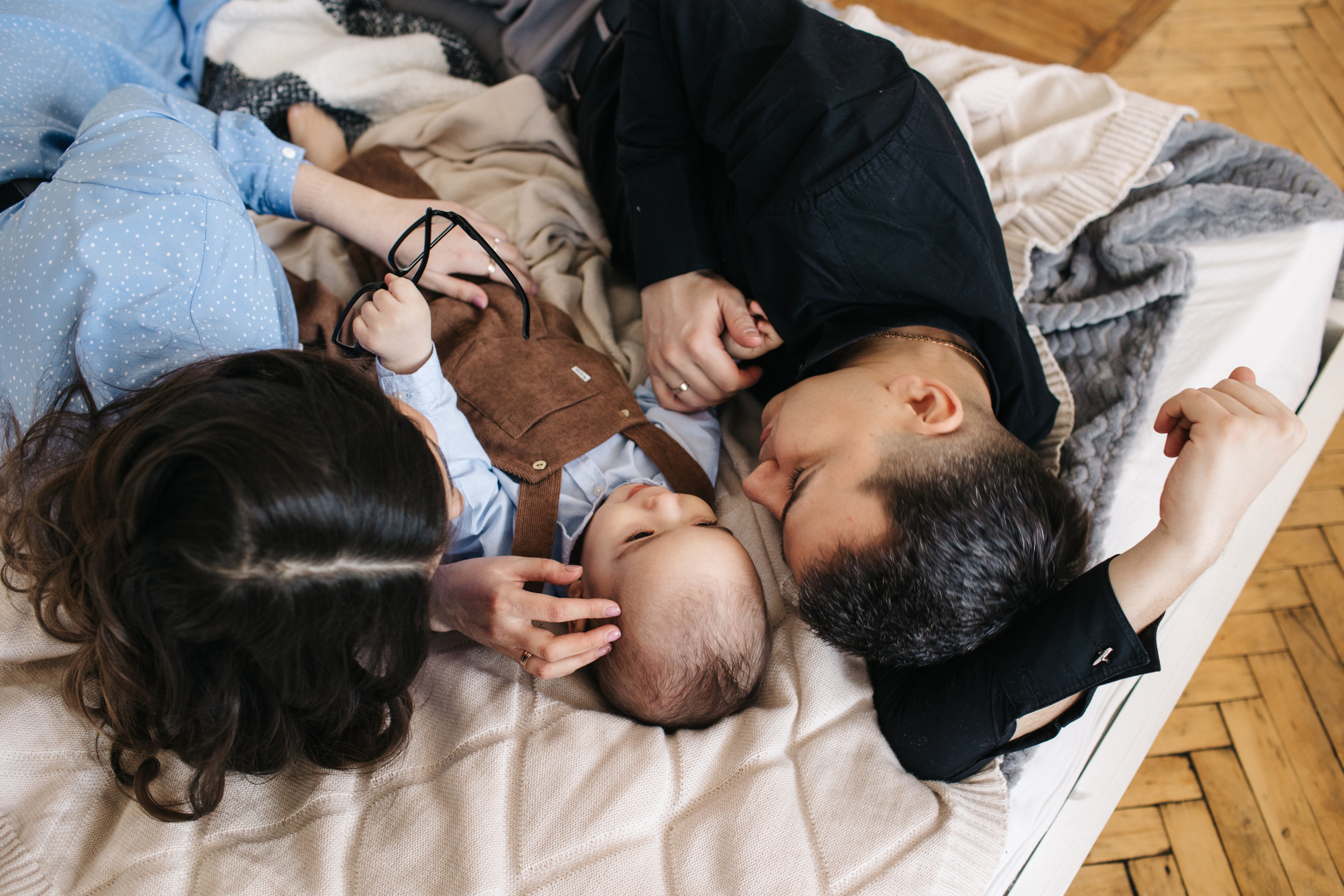 Миша, Оля и Лев. Свадебный и семейный фотограф в Самаре Посконнова Анна