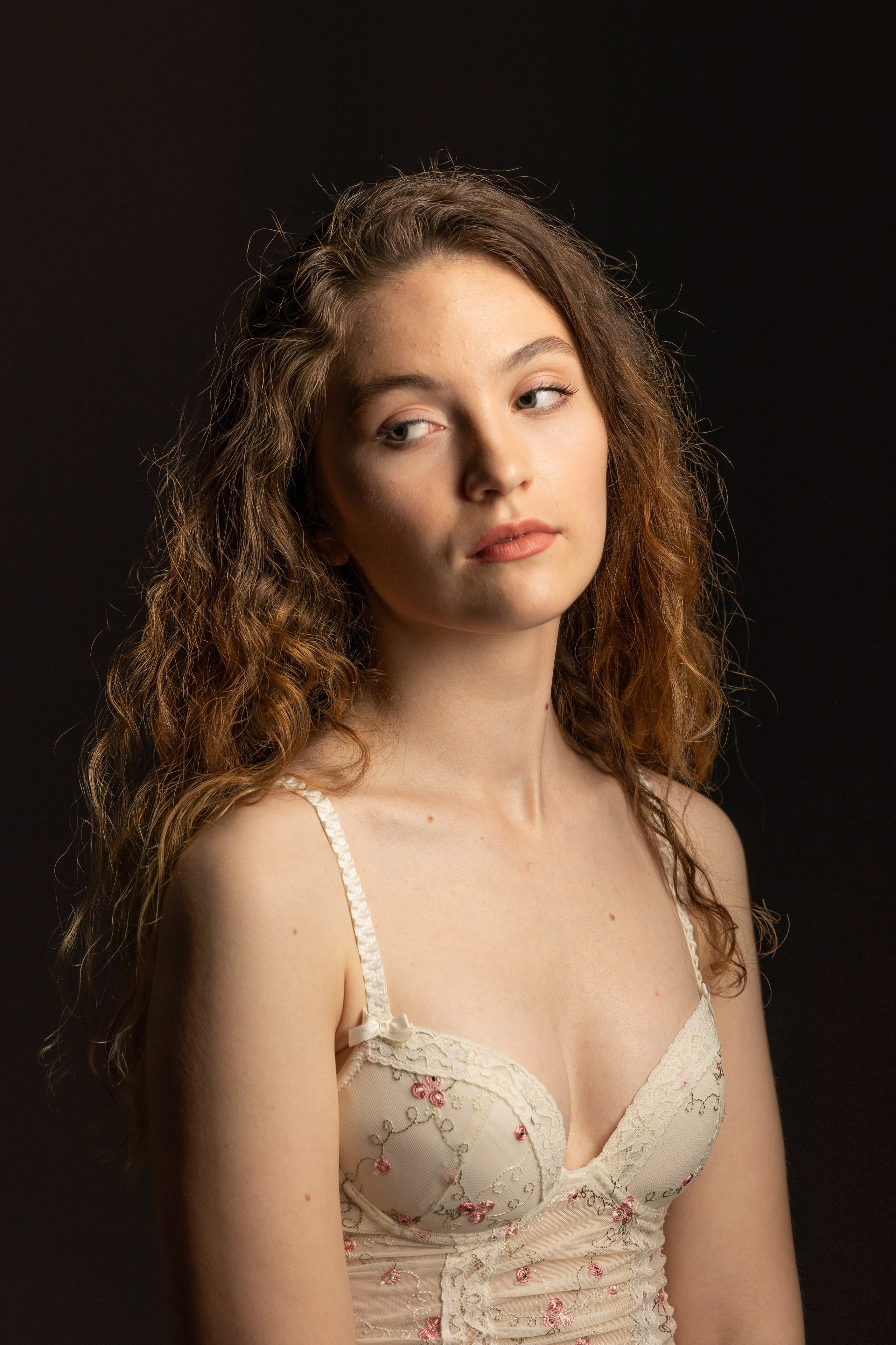 Студийная съемка, модель Алина. Главная