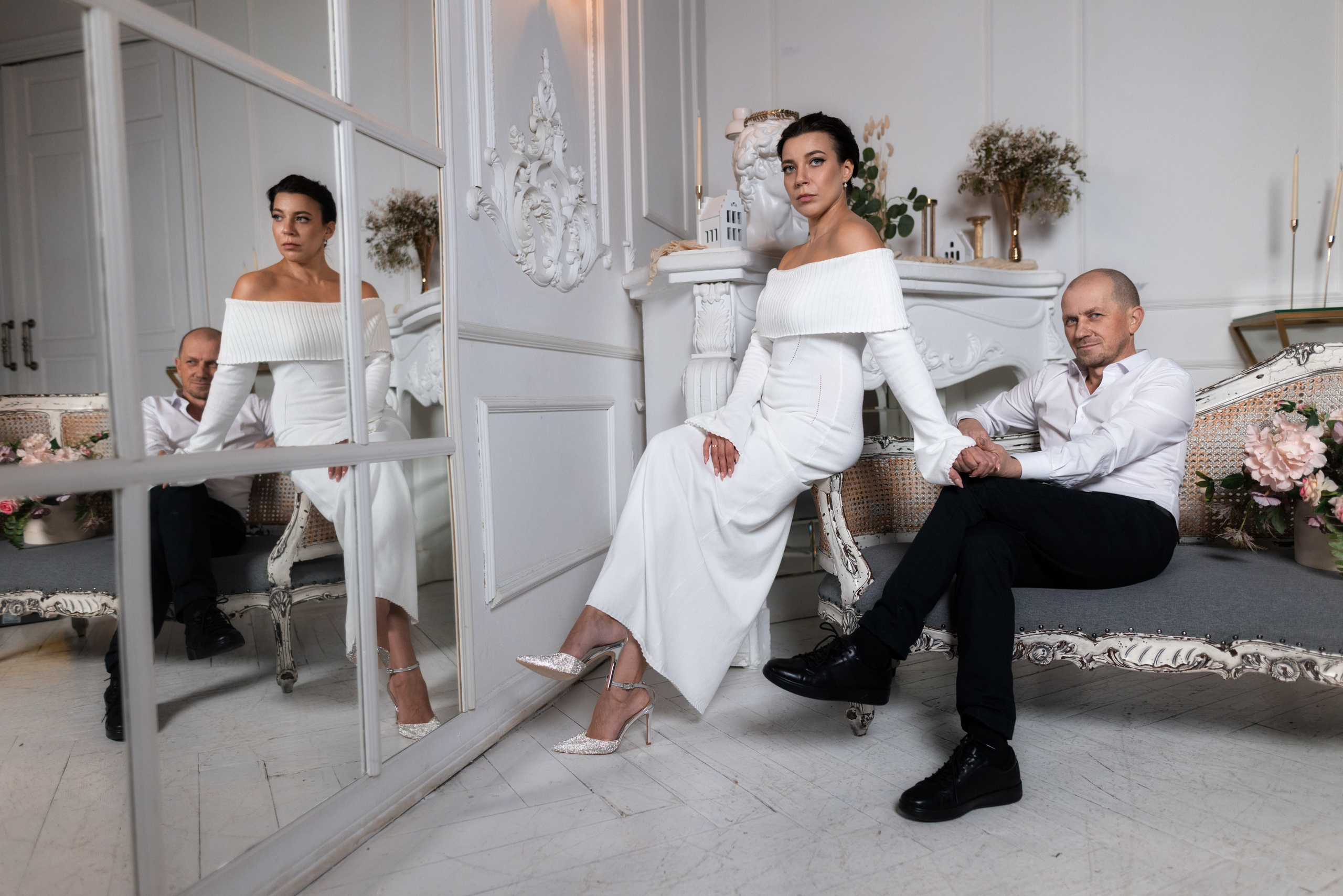 Алексей и Евгения. Свадебная прогулка в позднем октябре. Дмитрий Шульгин, портретный фотограф в Воронеже