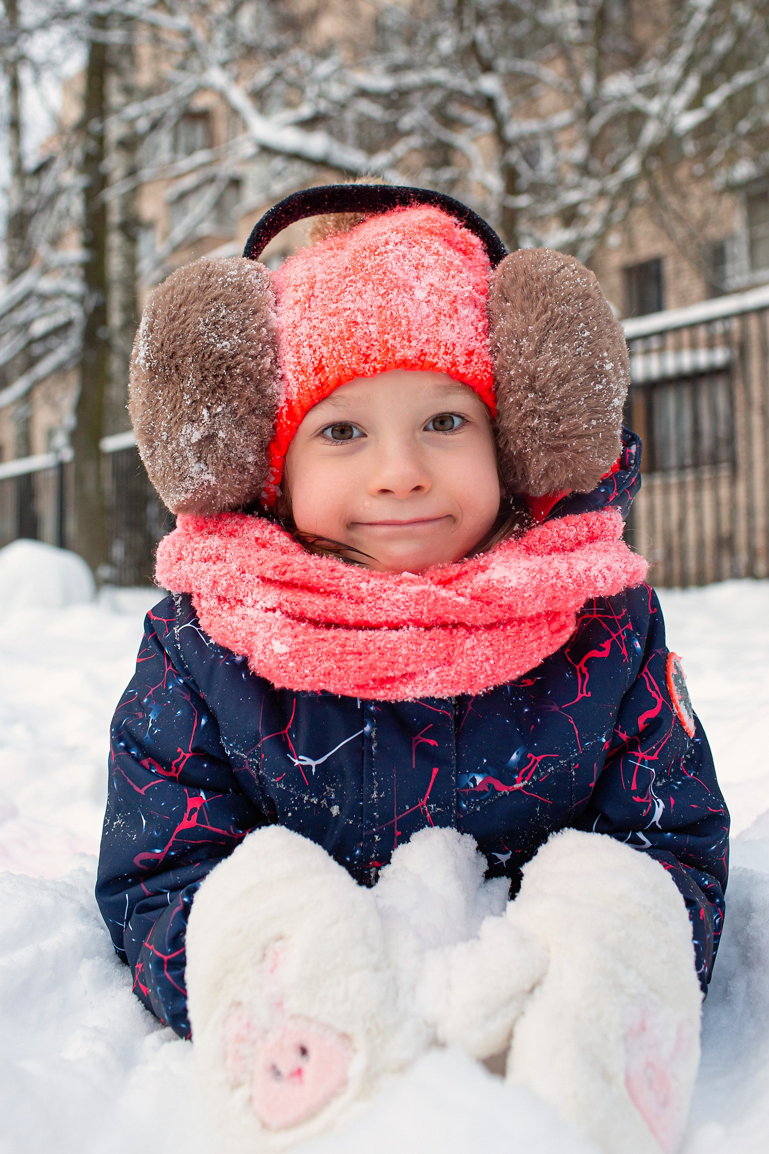 Зима в детском саду. Свадебный, семейный, детский фотограф в Санкт-Петербурге