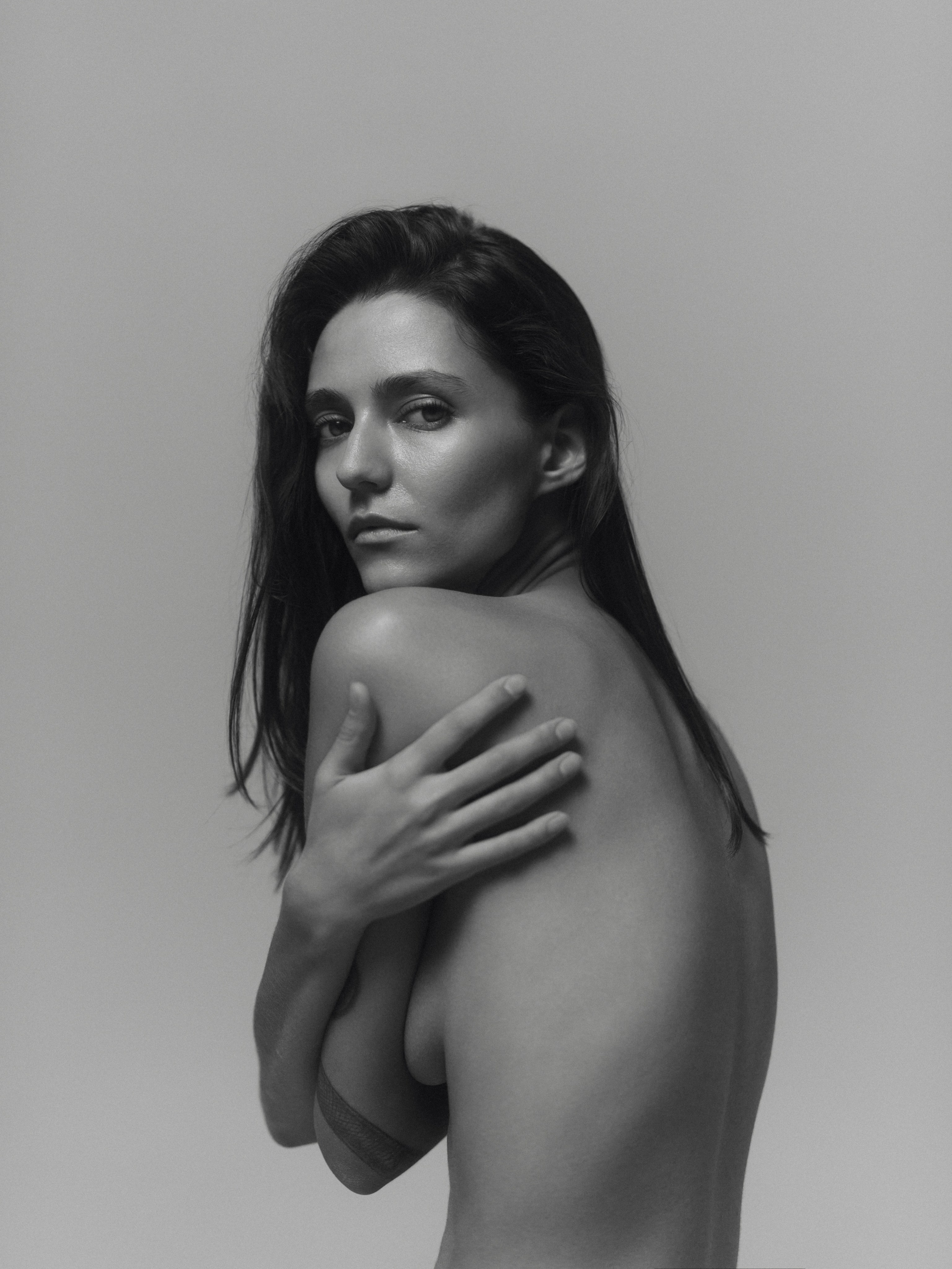 Студийная фотосъемка с Алиной на циклораме в Казани