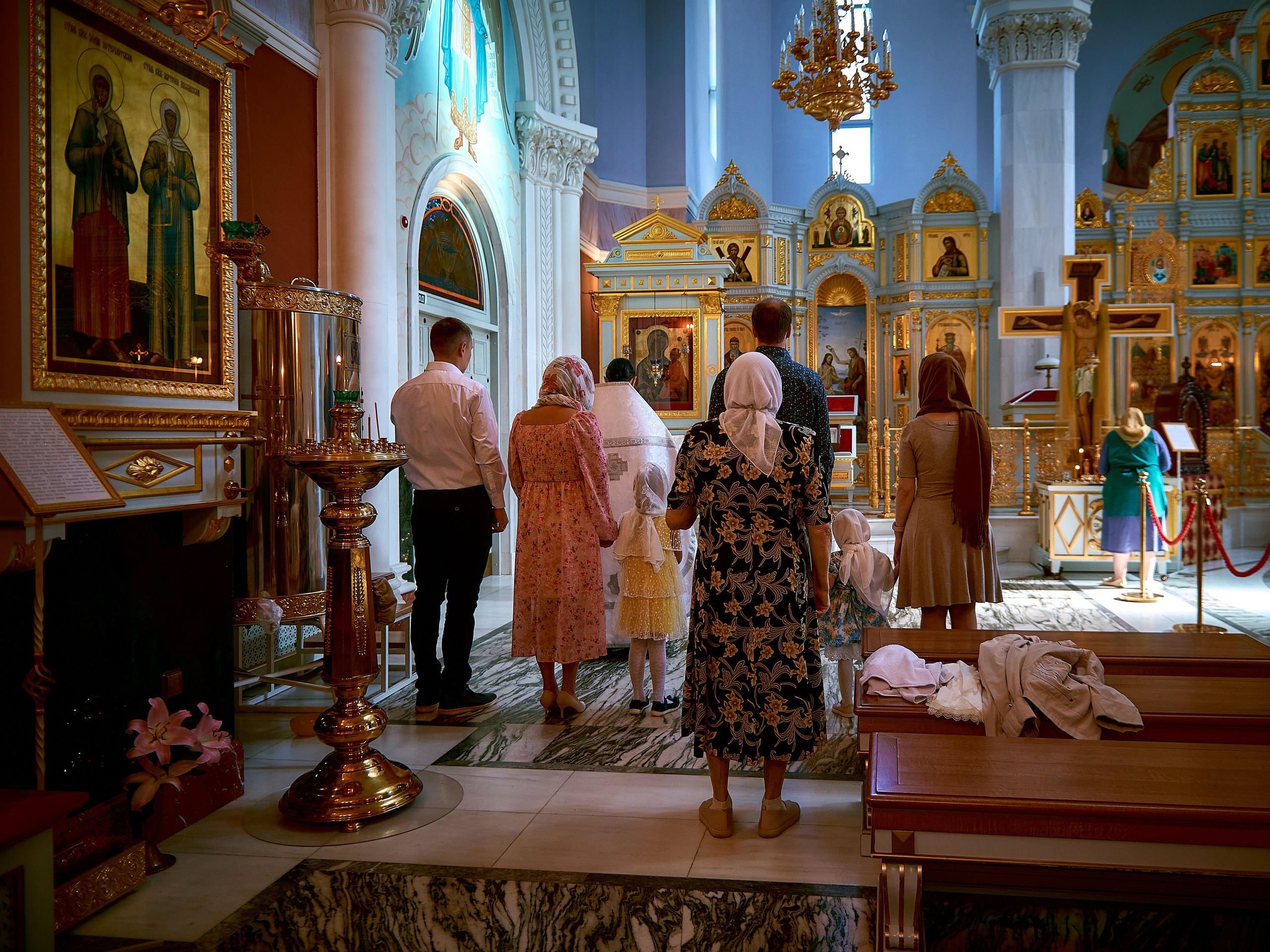 Крещение Кристины | Храм «Спас на Каменке». Свадебный фотограф в Санкт-Петербурге Славин Денис