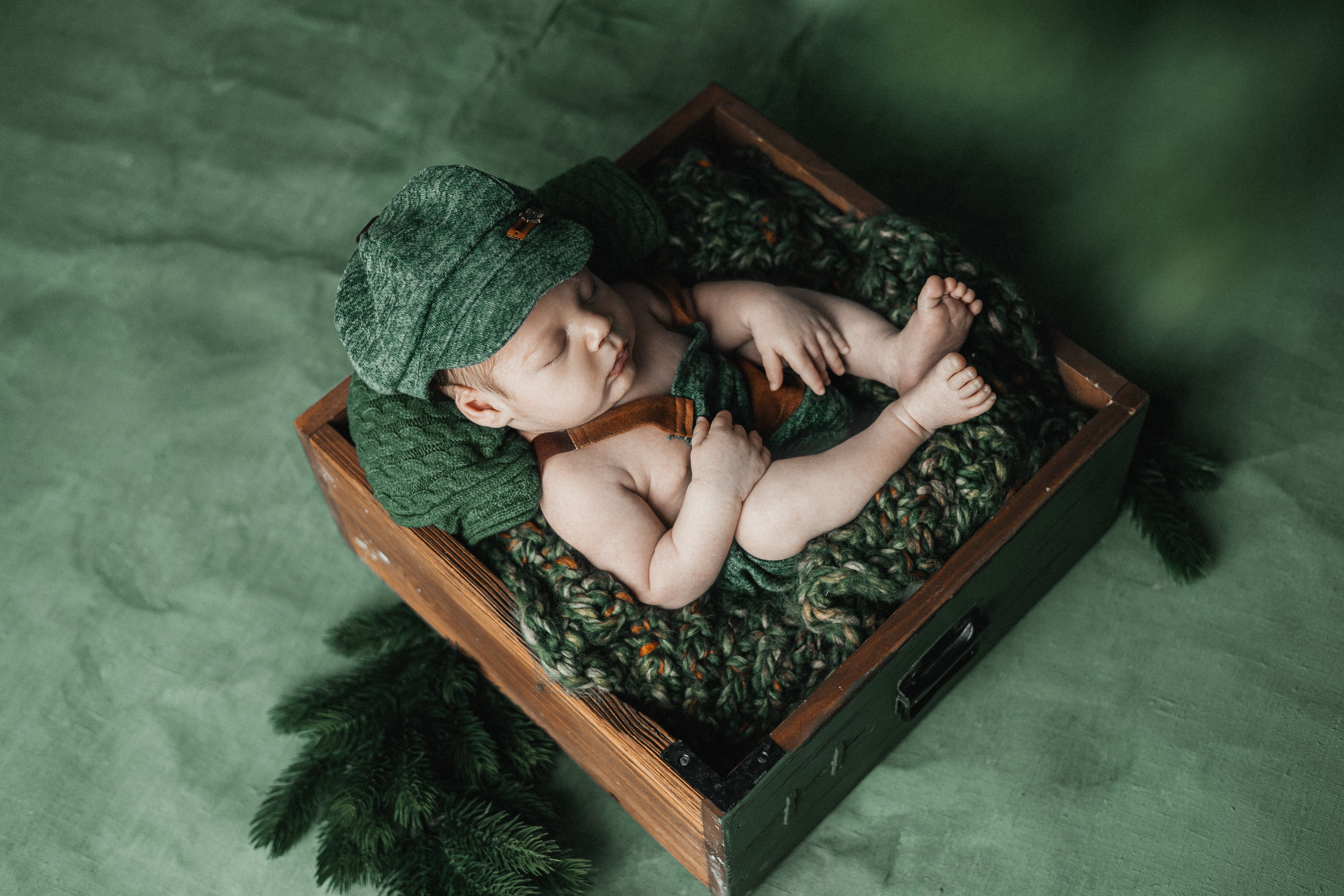 Мирон, пакет «Комфорт», 1 месяц. Фотограф новорождённых Екатерина Боброва. Ульяновск