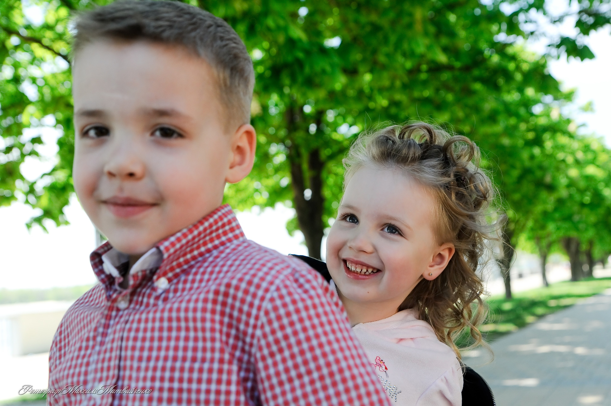 Детская фотосессия. Максим Матвийченко и Виктория Басова профессионалы своего дела
