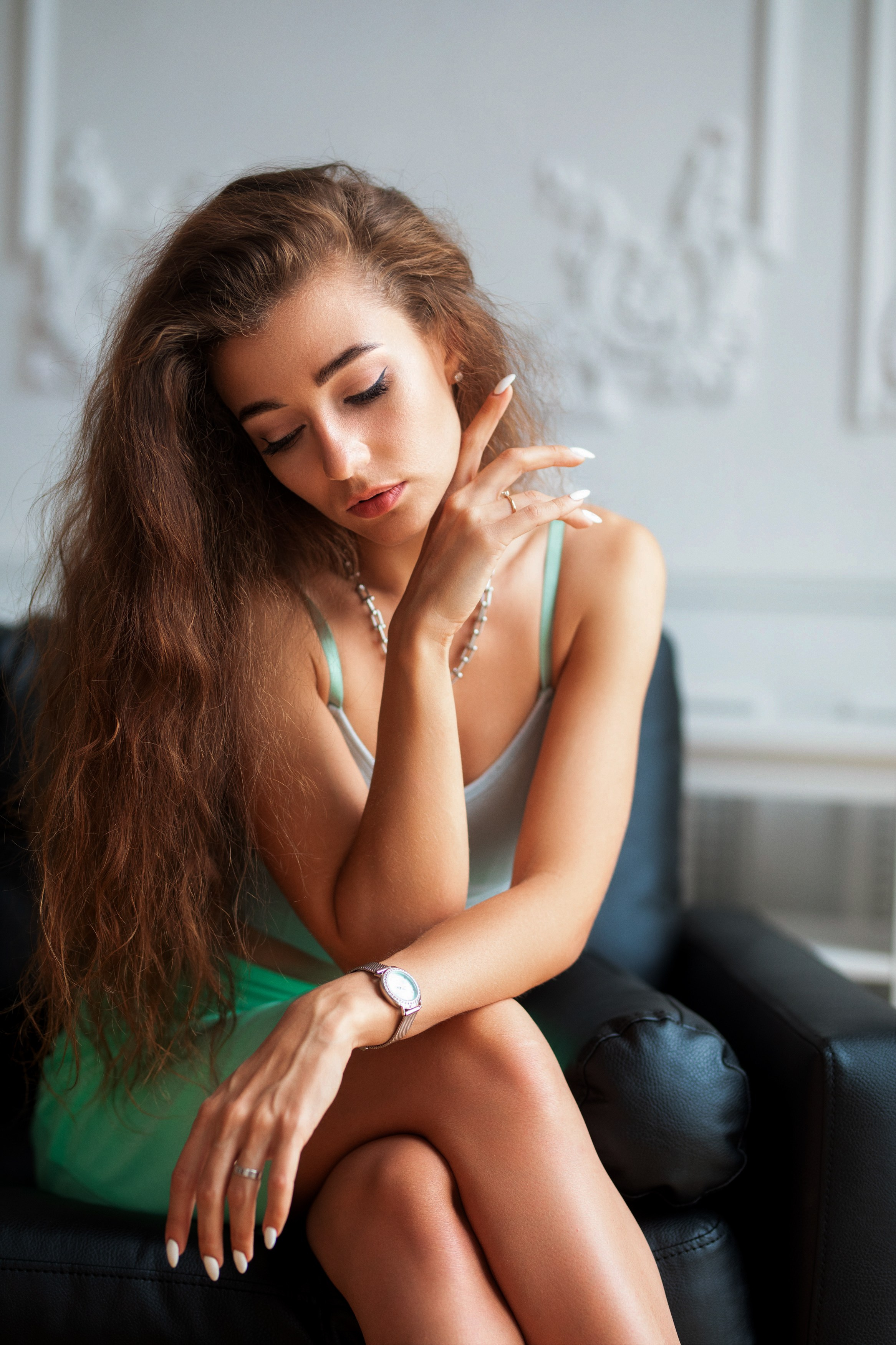 Съемка с Дианой в интерьерной студии и на улице города в формате для «себя»