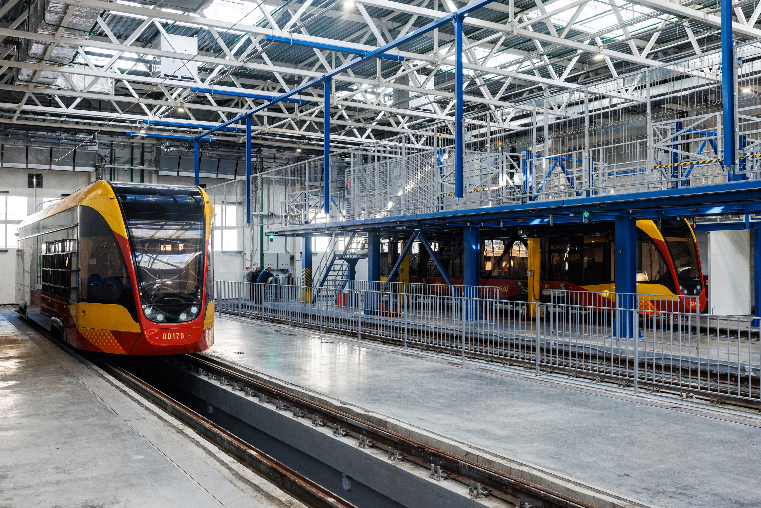 Трамвайное депо. Фотограф Виталий Хайлов, Екатеринбург