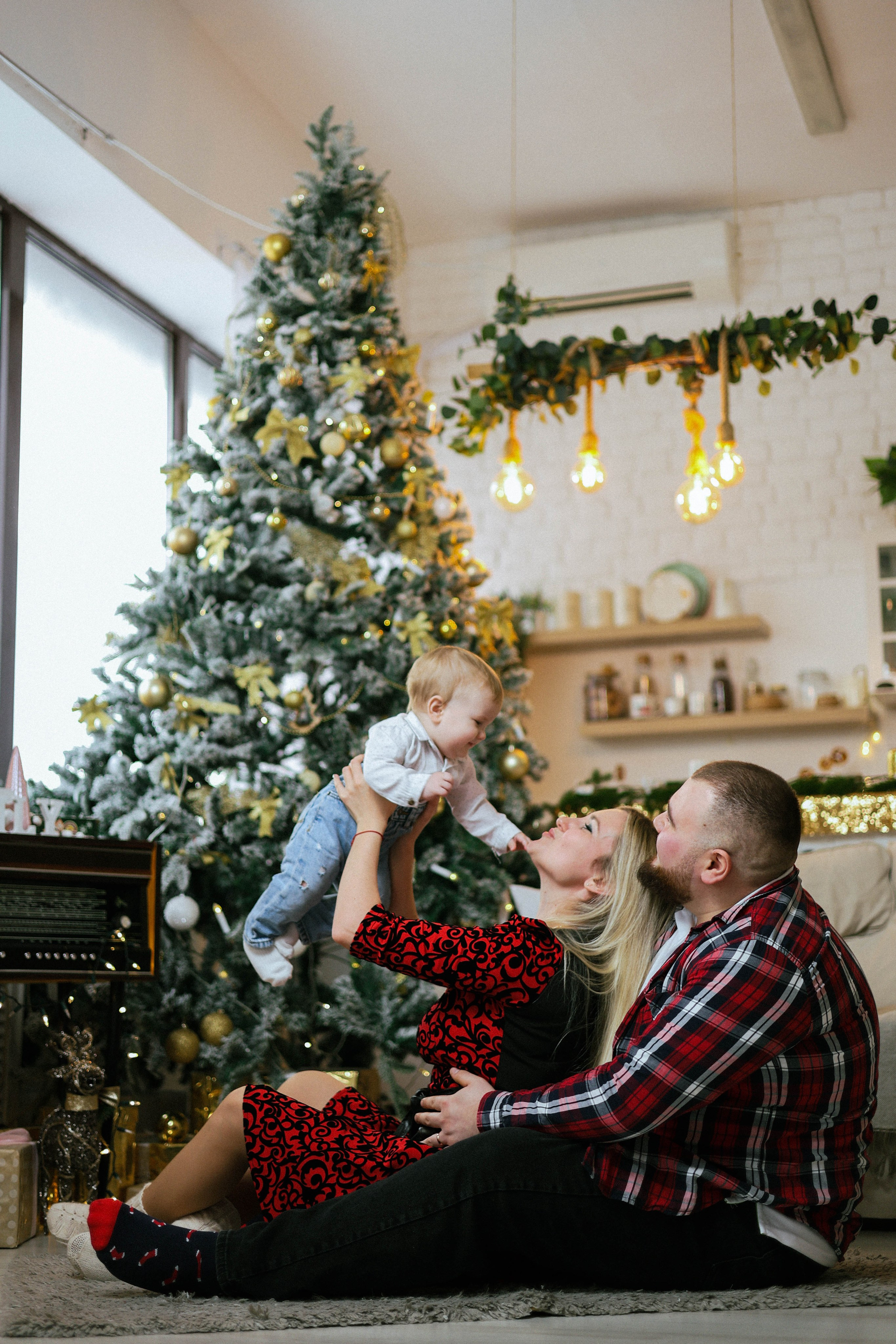 Новогодняя история «Валентина и ее семья». Фотограф в Москве Анастасия Калинина