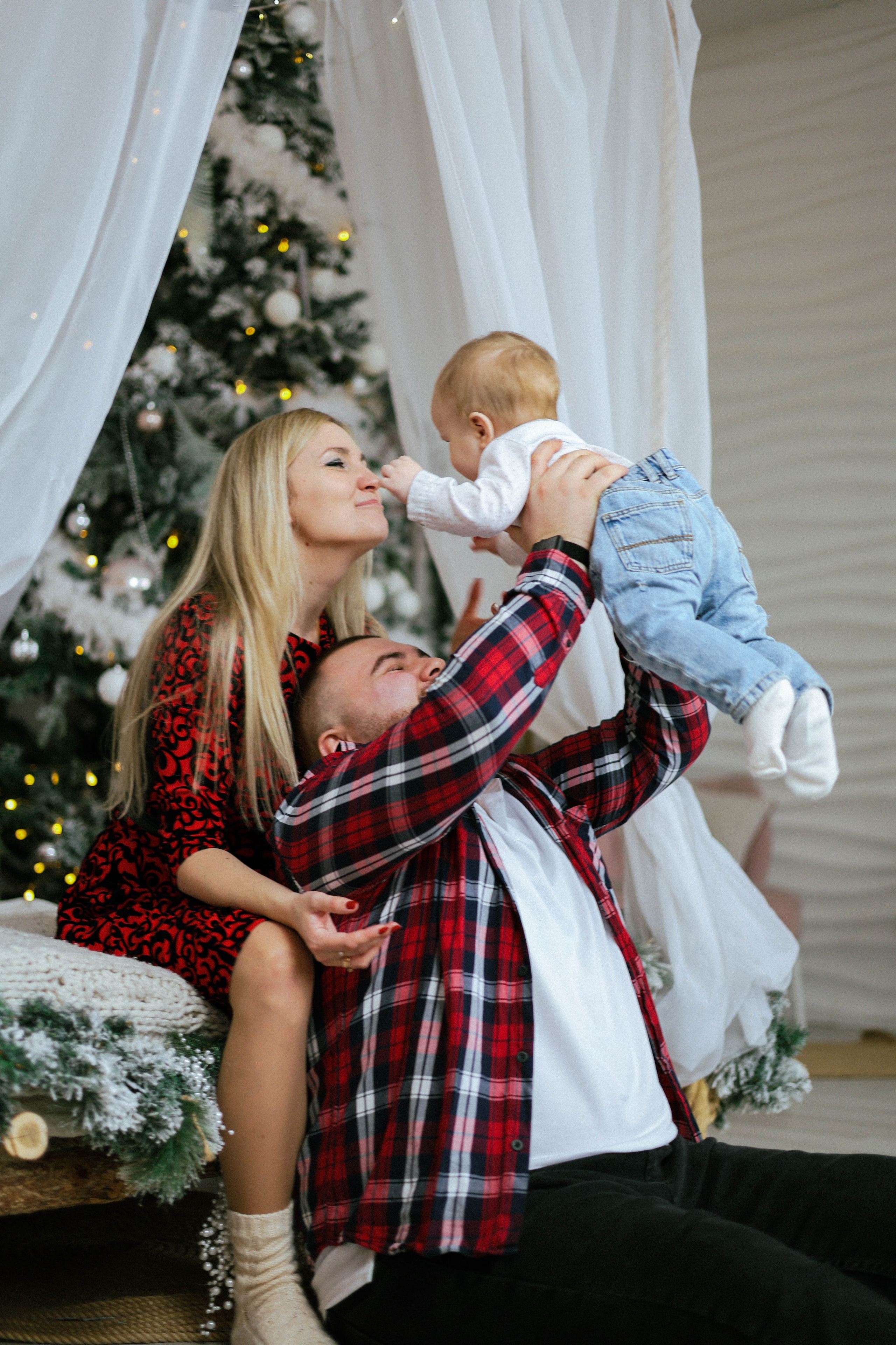 Новогодняя история «Валентина и ее семья». Фотограф в Москве Анастасия Калинина