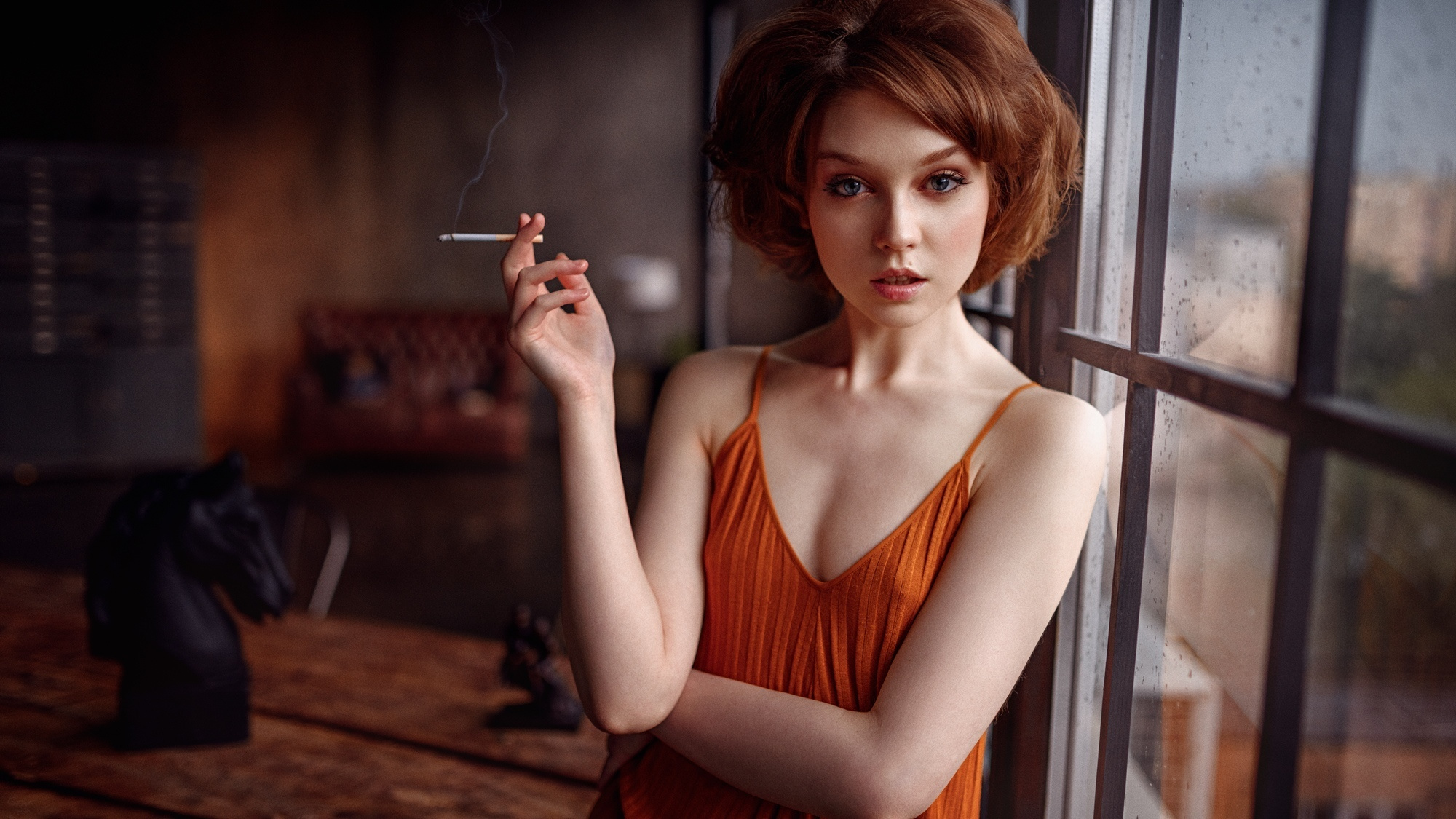 Indoor Portrait. Photographer Georgy Chernyadyev