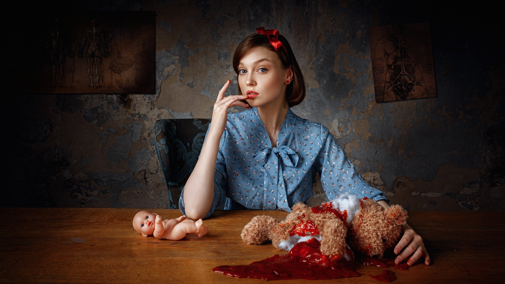 Indoor Portrait. Photographer Georgy Chernyadyev