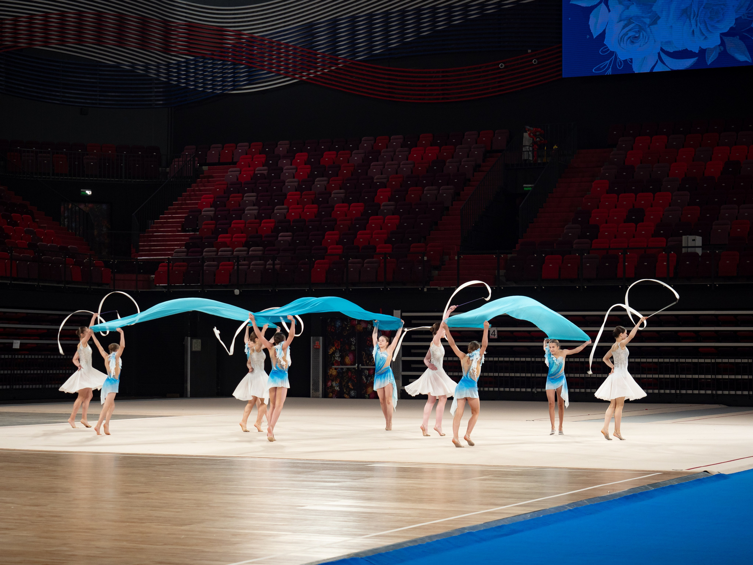 Гимнастрада во дворце гимнастики Винер. Алёна Орлова Портретный фотограф Москва