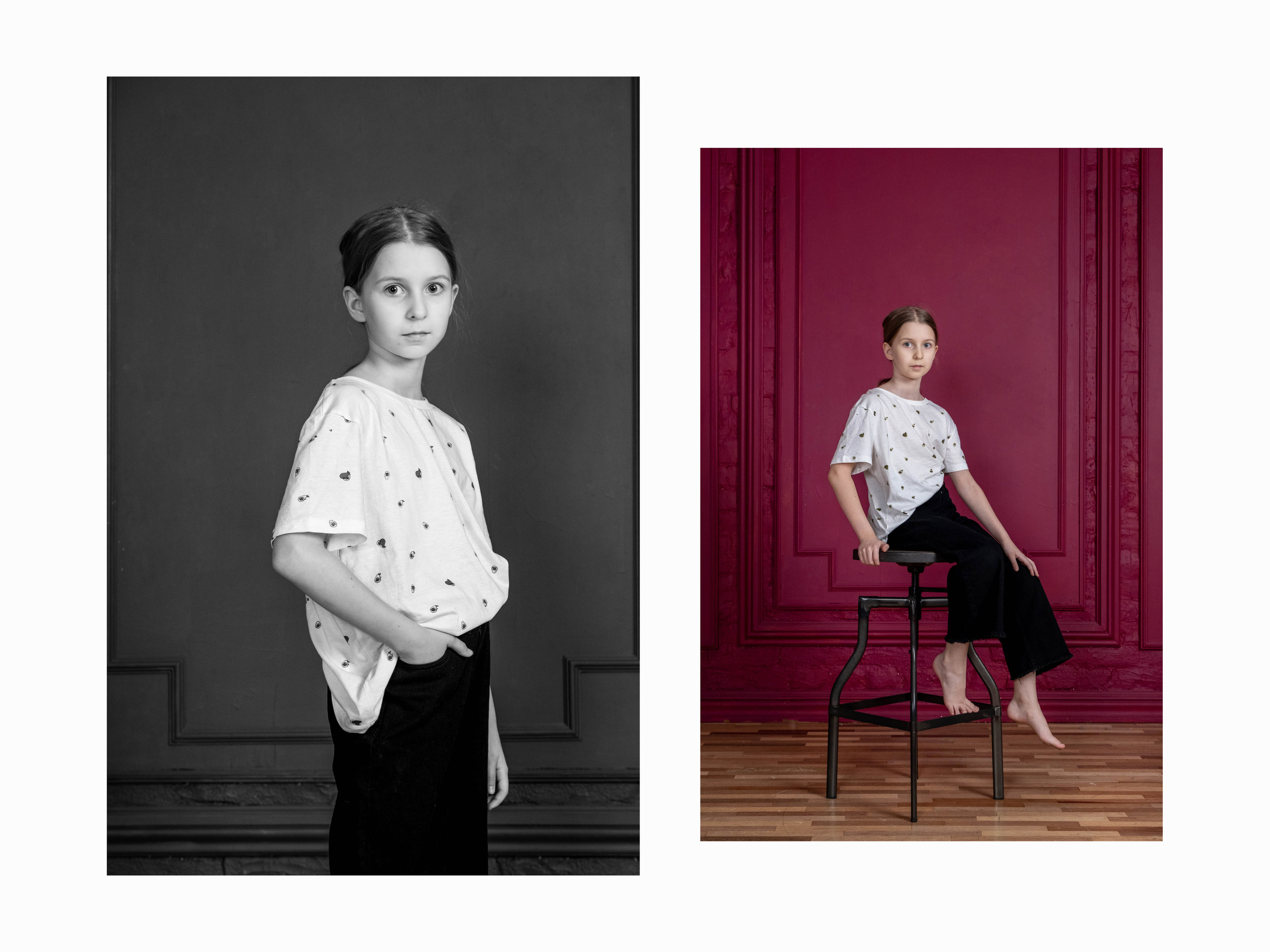 Детский портрет. Главная