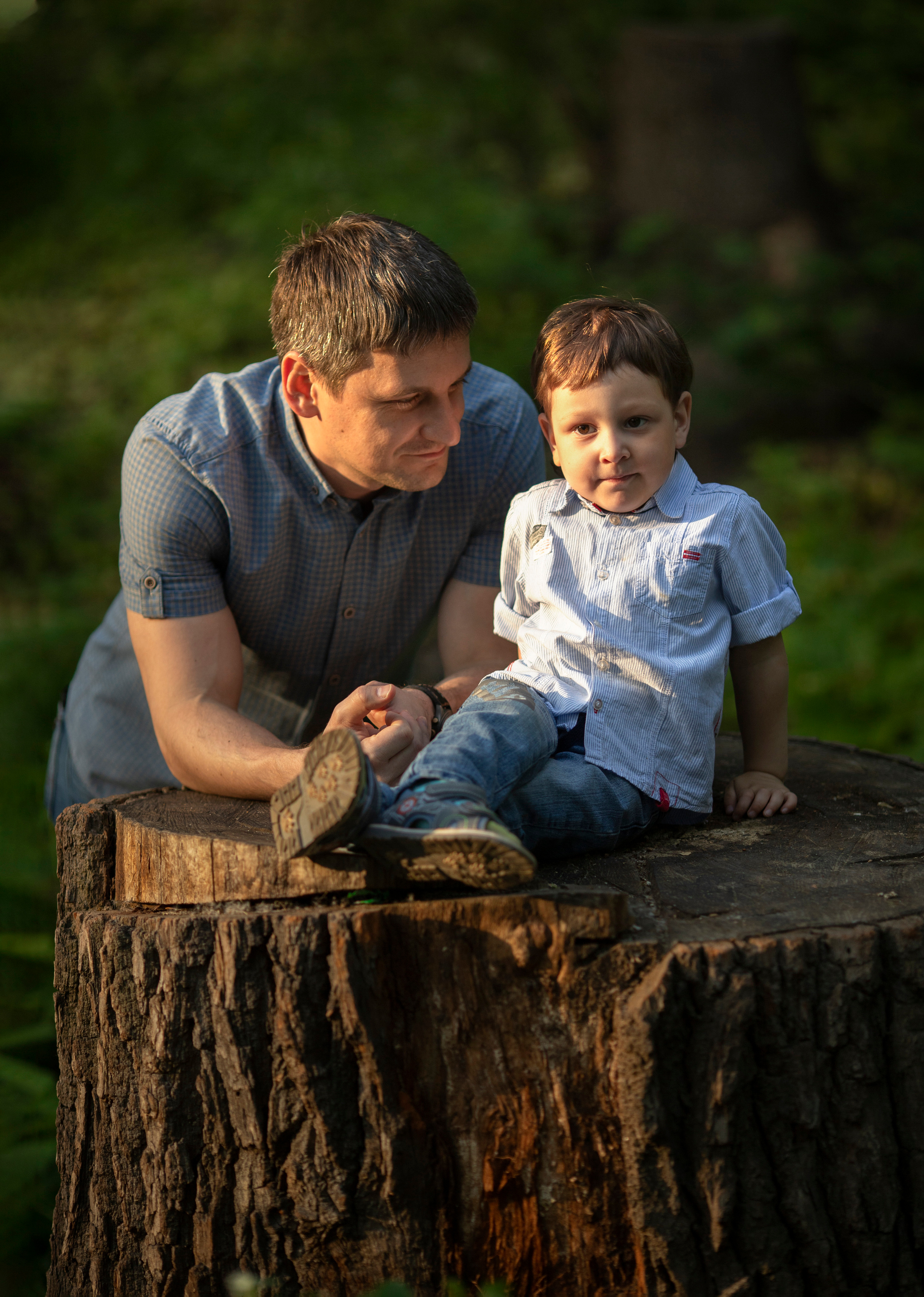 Семейная прогулка в парке Динамо — Лена и ее семья. Алена Полозкова — семейный фотограф в Воронеже и Москве