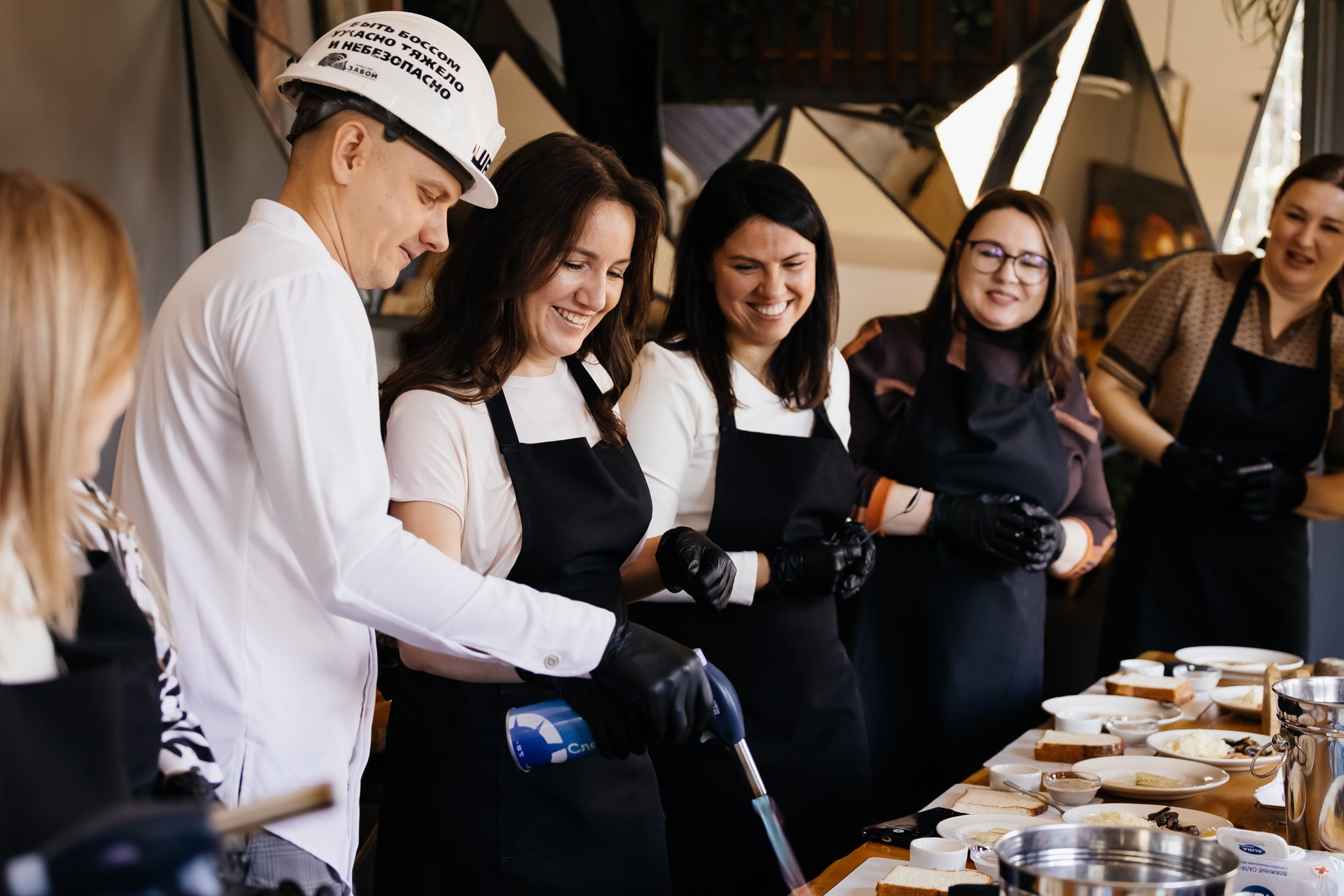 Кулинарный мастер-класс в ресторане «Забой». Фотограф Кемерово | Сергей