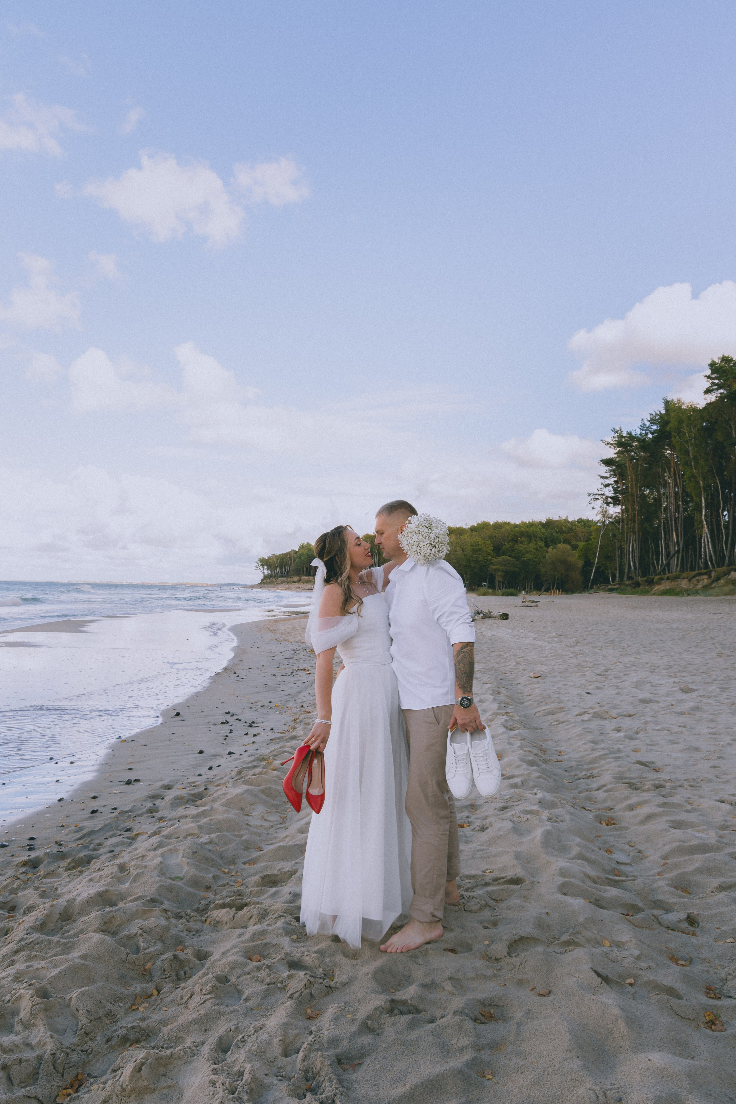 Свадьба Зои & Сергея | прогулка у моря. Фотограф в Калининграде Сокирко Светлана