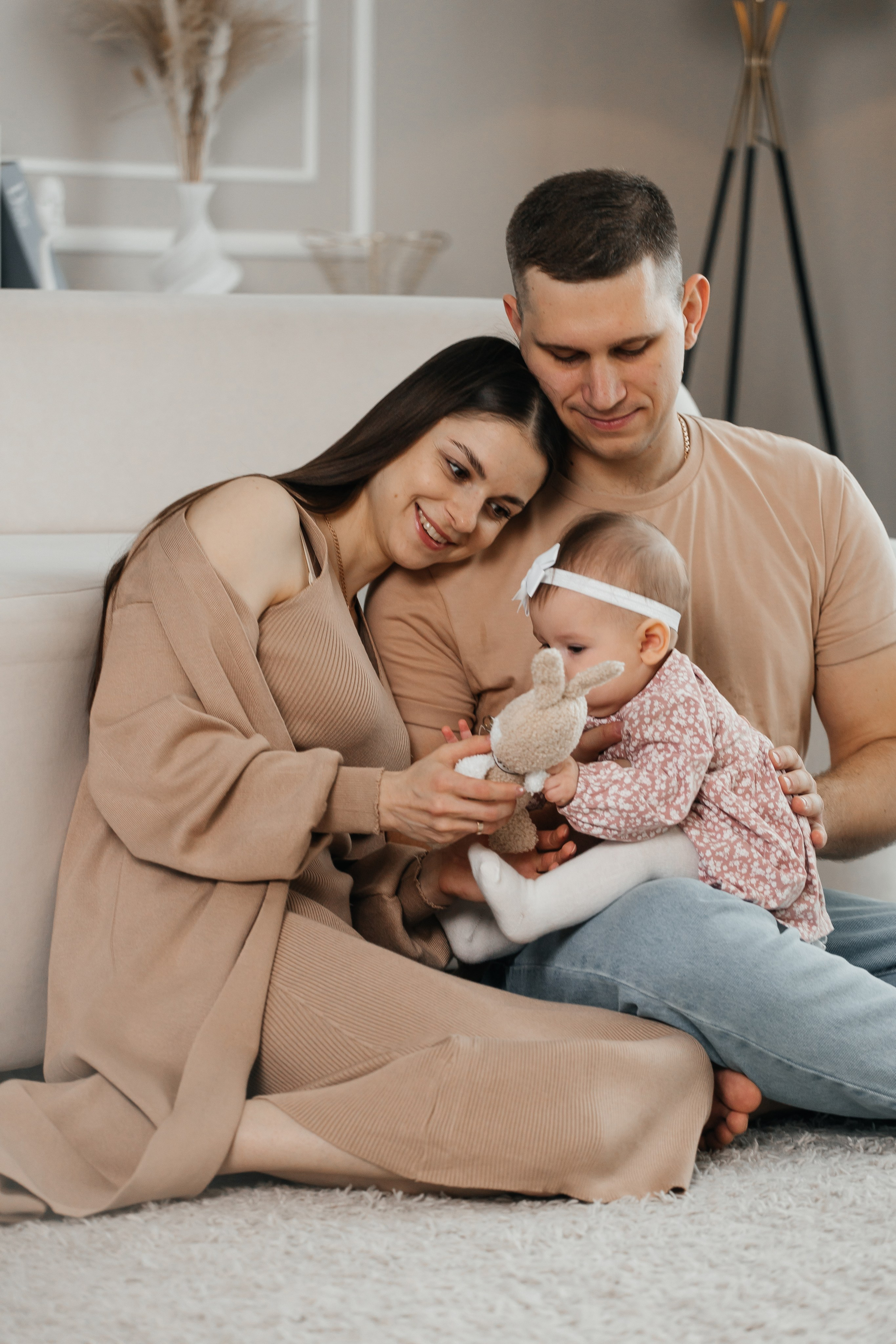 Семейная студийная фотосессия. Свадебный и семейный фотограф в Краснодарском крае Мария Данилкина