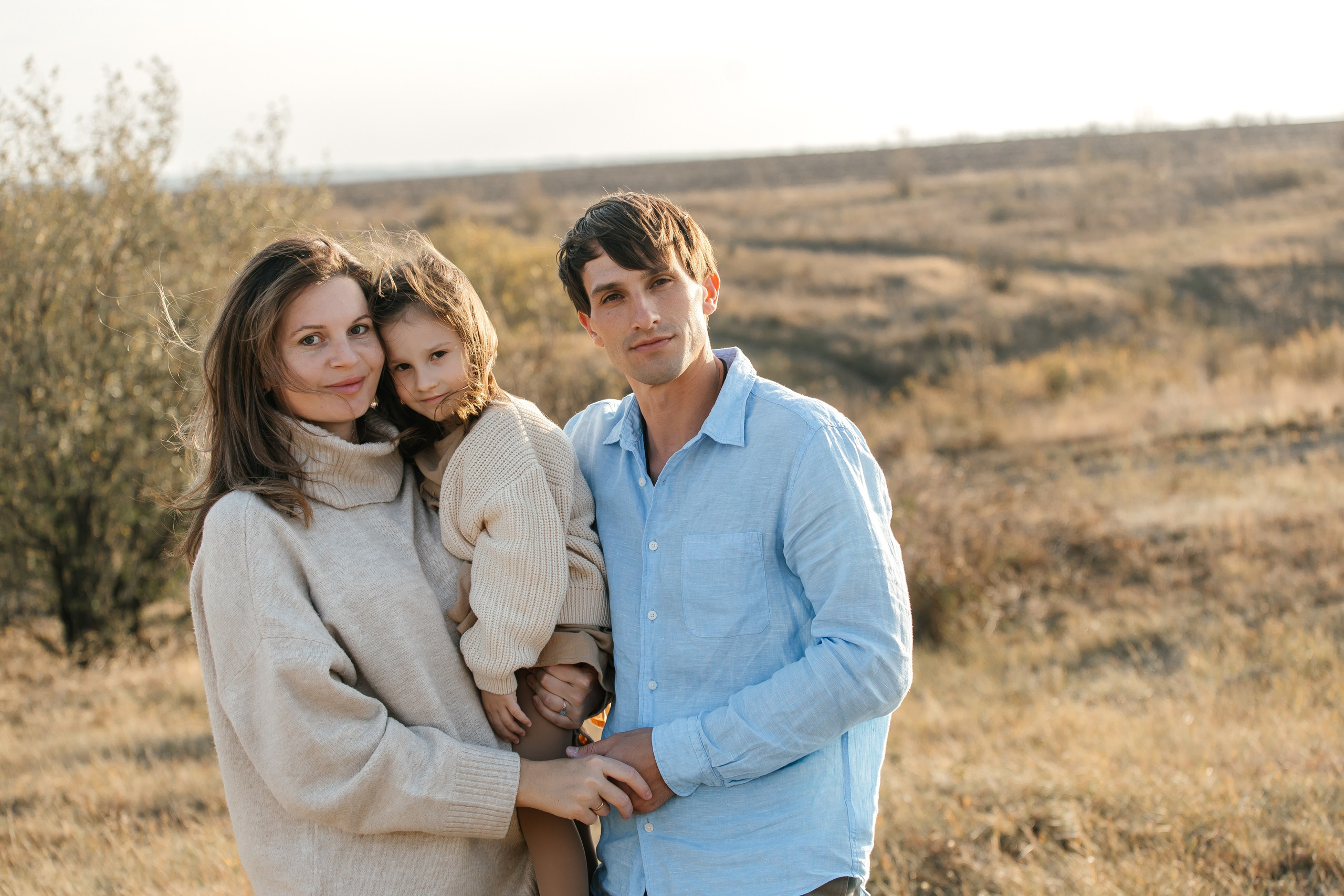 Семейная фотосессия на природе, Новопокровская. Свадебный и семейный фотограф в Краснодарском крае Мария Данилкина